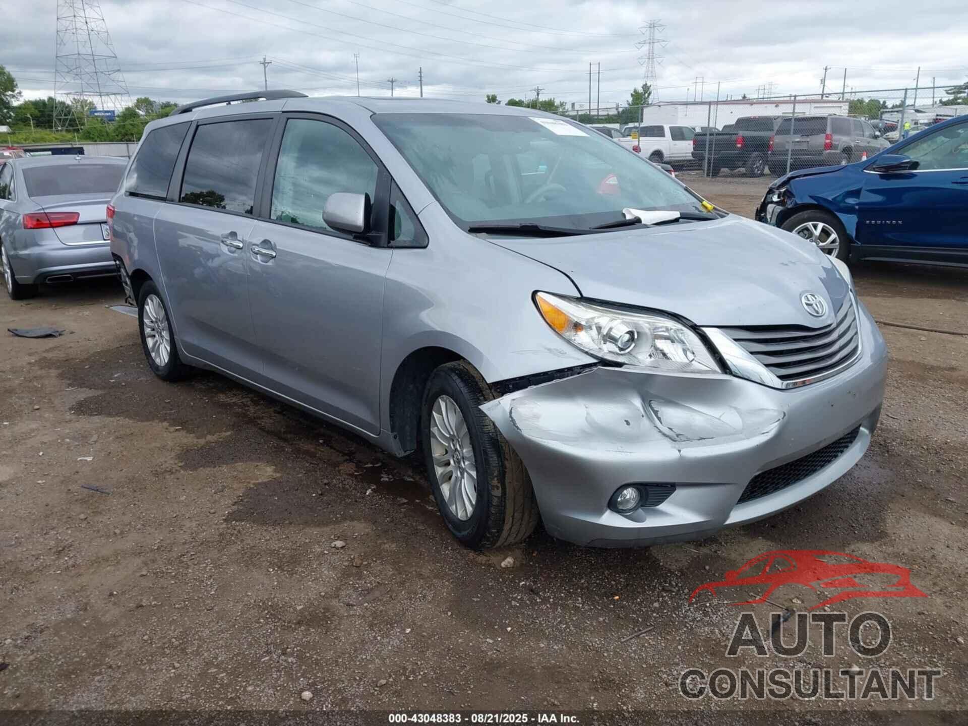 TOYOTA SIENNA 2011 - 5TDYK3DC5BS168946