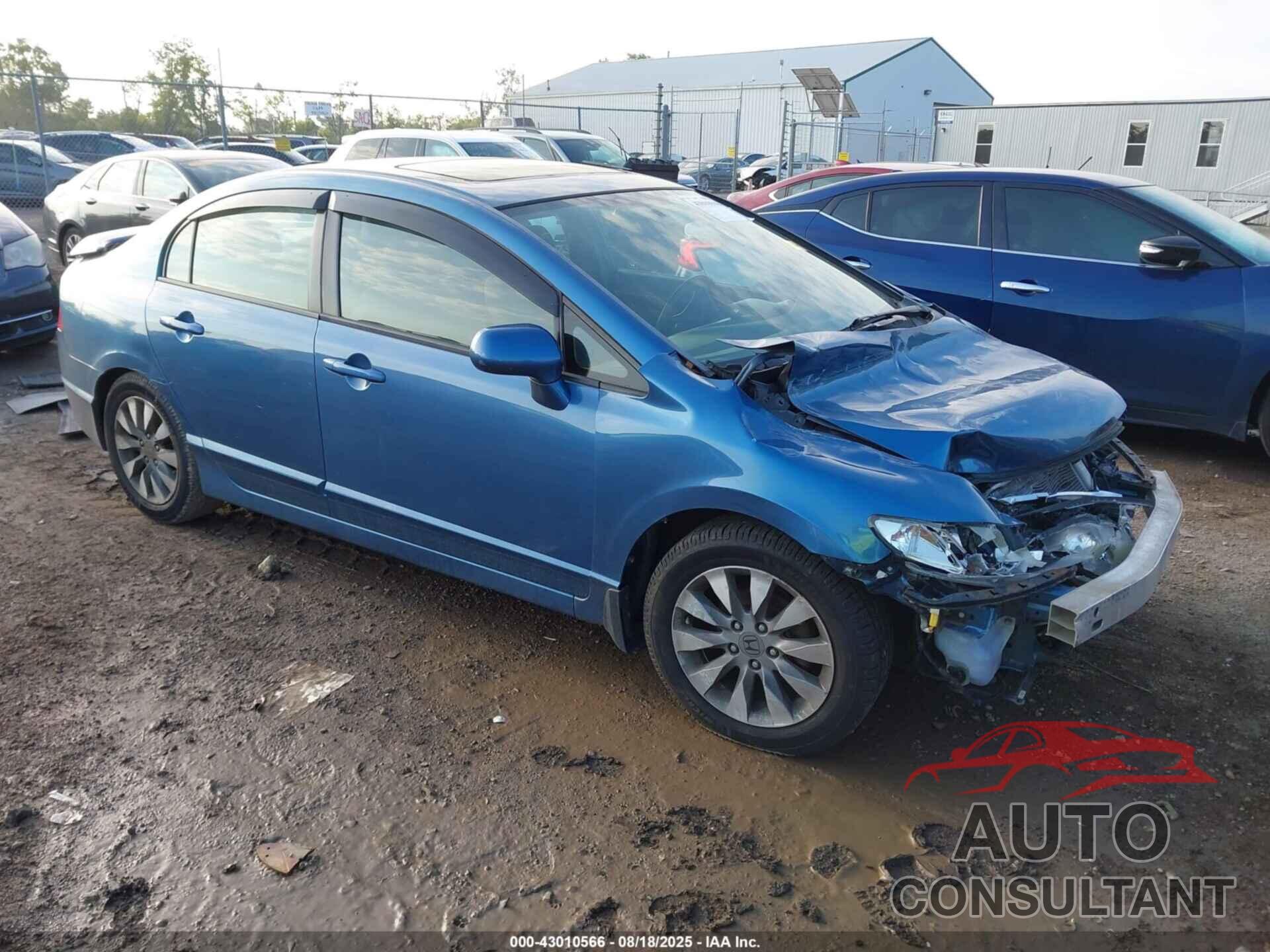 HONDA CIVIC 2011 - 2HGFA1F8XBH545021