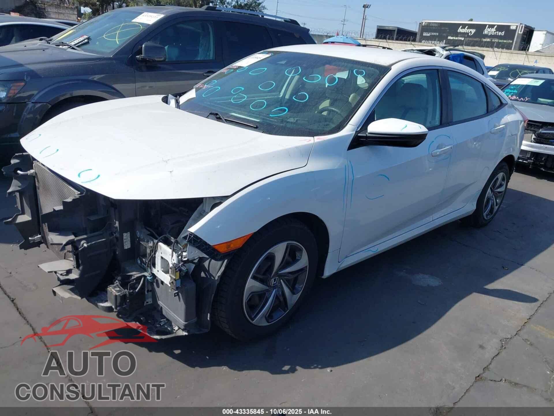 HONDA CIVIC 2019 - 2HGFC2F69KH559507