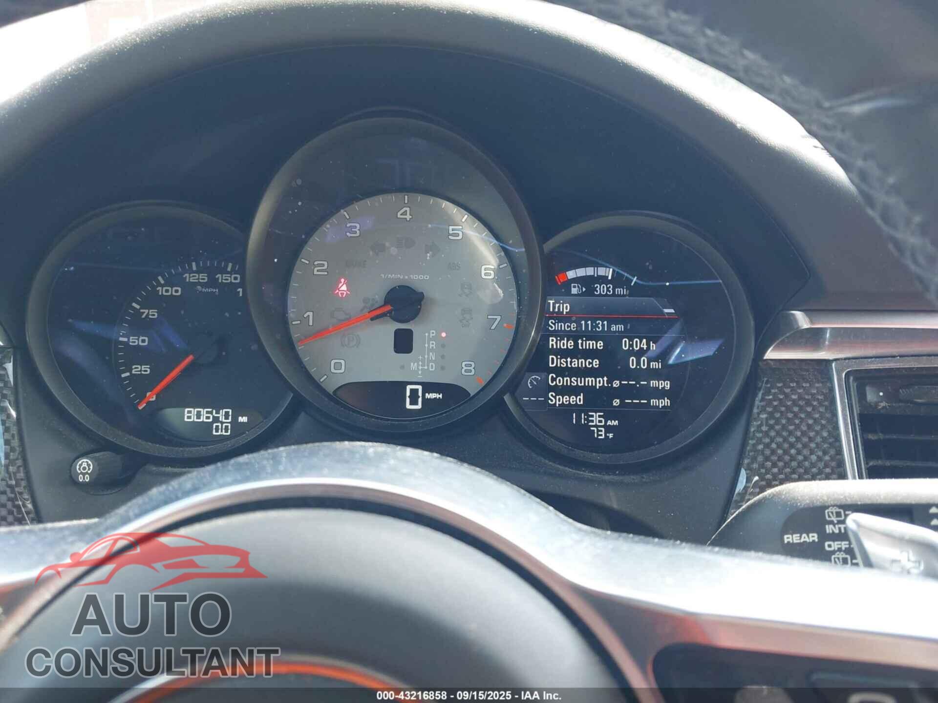 PORSCHE MACAN 2015 - WP1AB2A58FLB56149