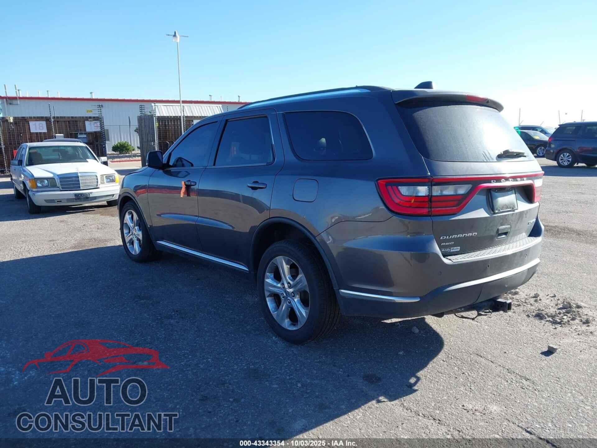 DODGE DURANGO 2015 - 1C4RDJDG7FC858114