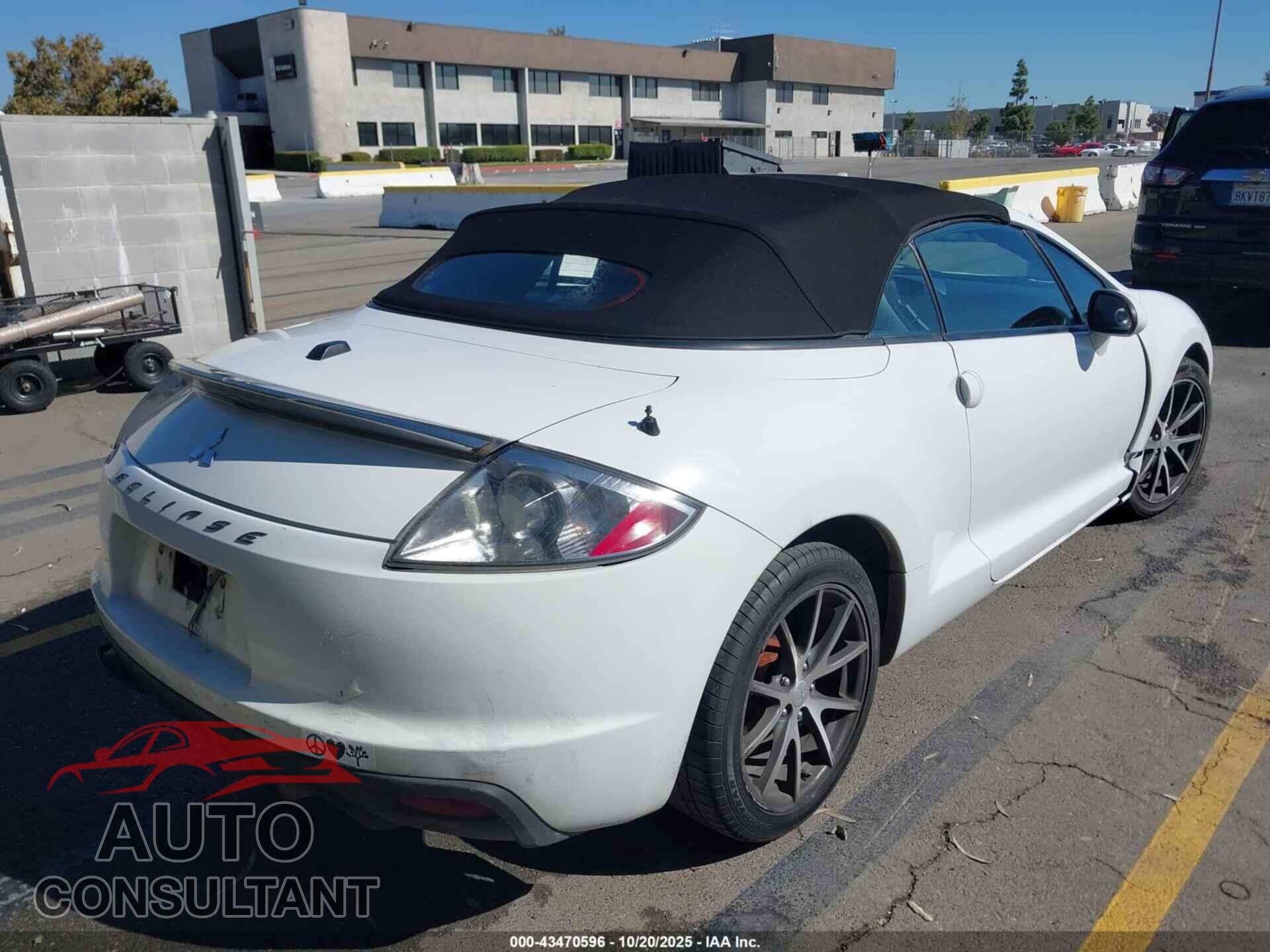MITSUBISHI ECLIPSE SPYDER 2012 - 4A37L2EFXCE003037