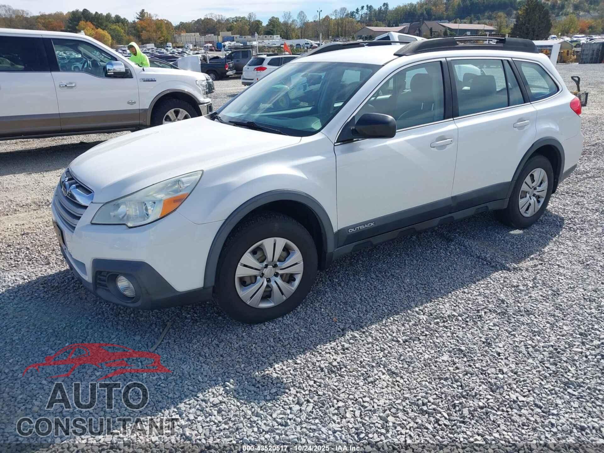 SUBARU OUTBACK 2013 - 4S4BRCAC8D3314794