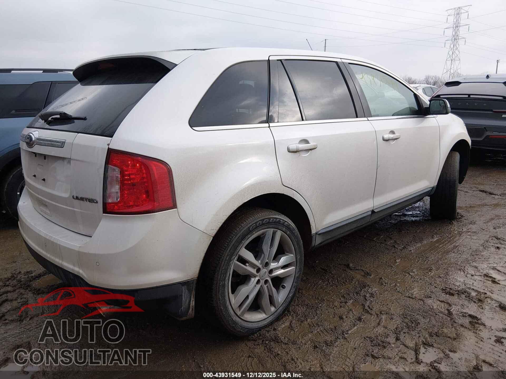 FORD EDGE 2012 - 2FMDK3KCXCBA88607