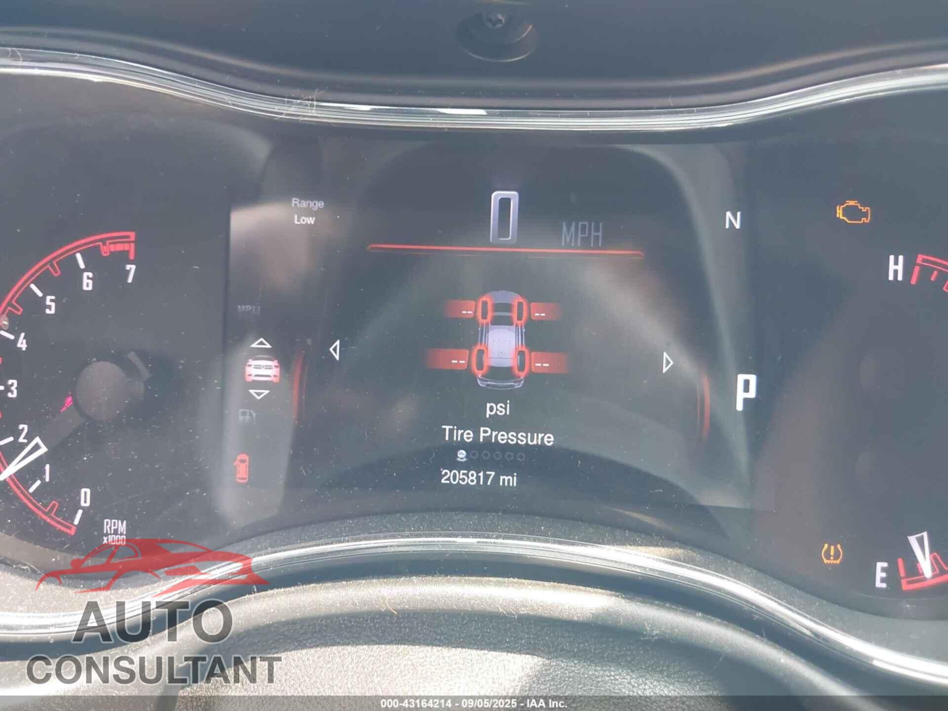 DODGE DURANGO 2015 - 1C4RDJAG5FC760610