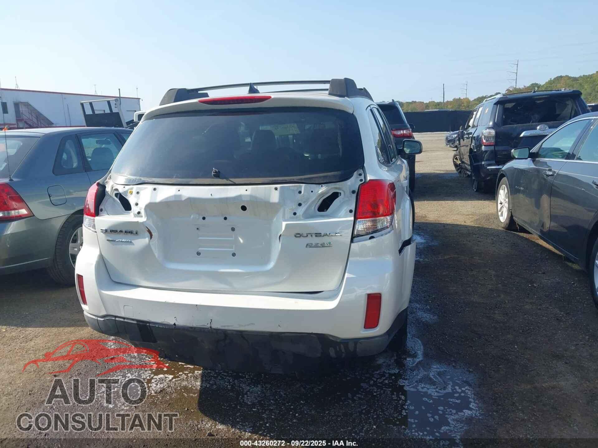 SUBARU OUTBACK 2013 - 4S4BRBJC9D3299717
