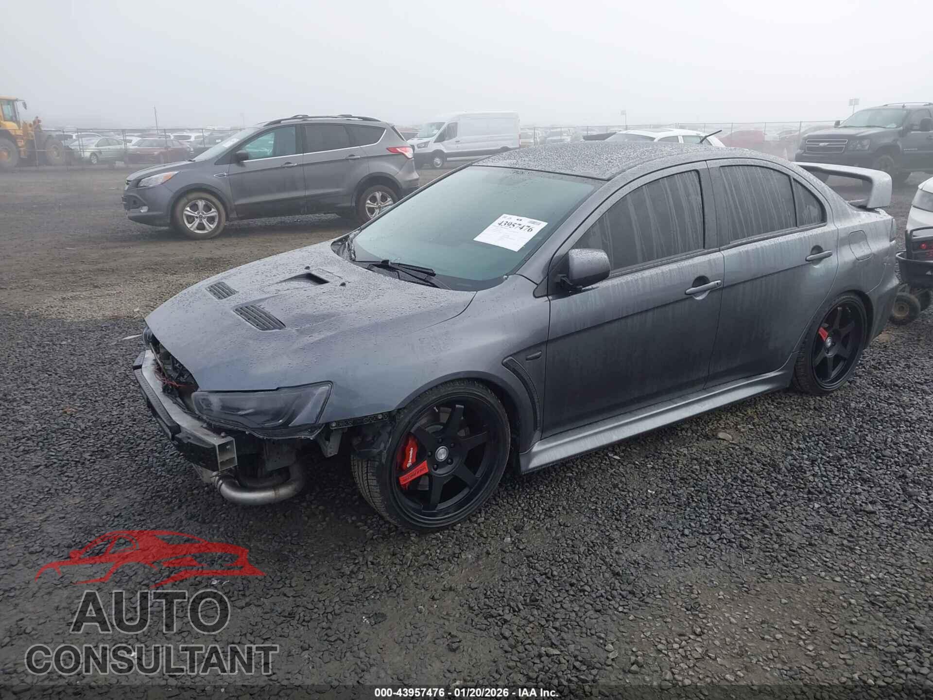 MITSUBISHI LANCER EVOLUTION 2011 - JA32W8FV9BU029743