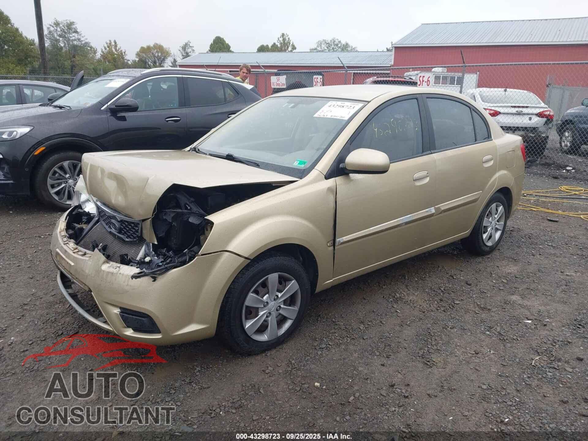 KIA RIO 2010 - KNADH4A35A6638105