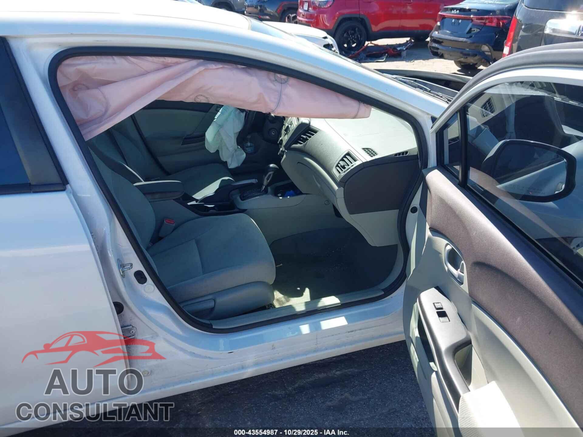 HONDA CIVIC 2012 - 19XFB2F51CE071979