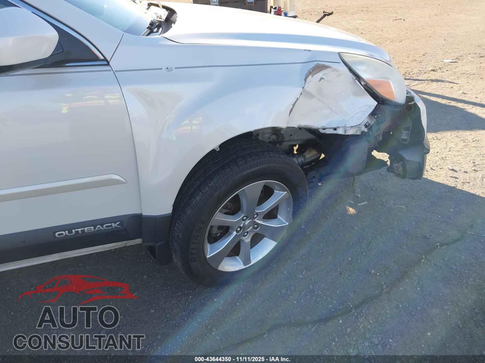 SUBARU OUTBACK 2014 - 4S4BRBLC4E3243859