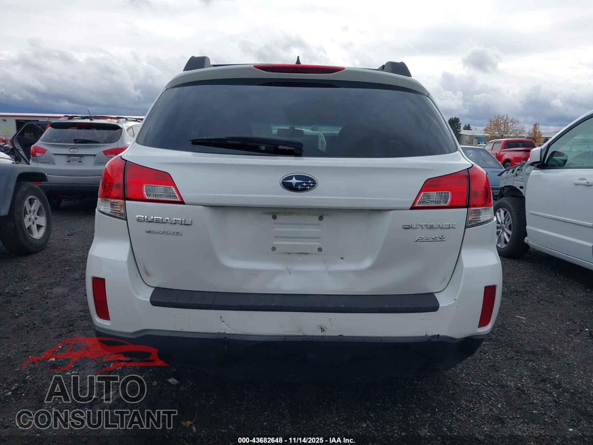SUBARU OUTBACK 2014 - 4S4BRBCCXE1233686