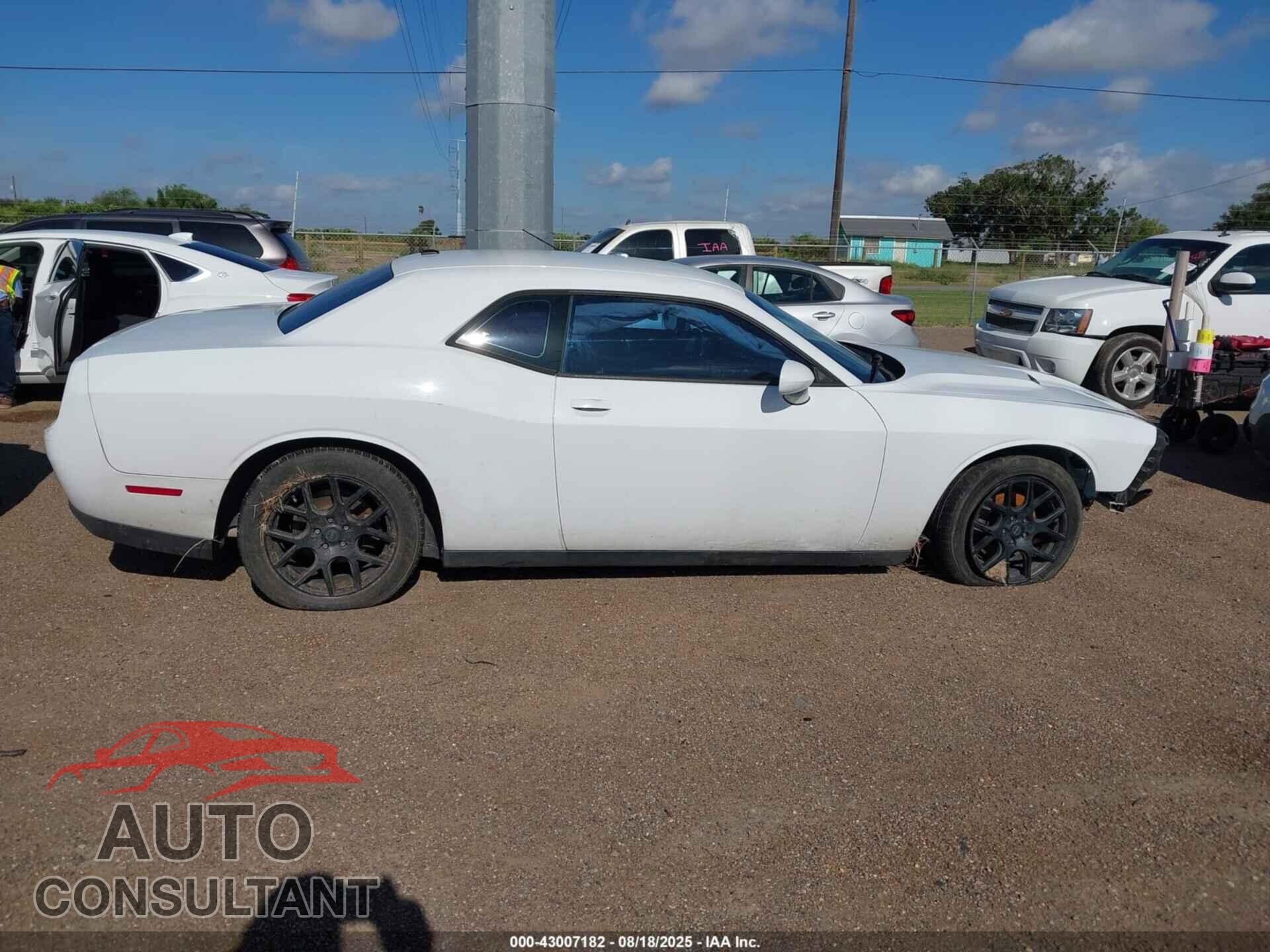DODGE CHALLENGER 2016 - 2C3CDZAG6GH100809