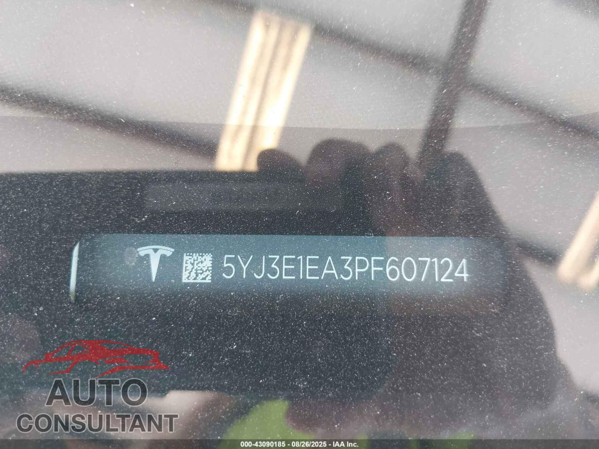 TESLA MODEL 3 2023 - 5YJ3E1EA3PF607124