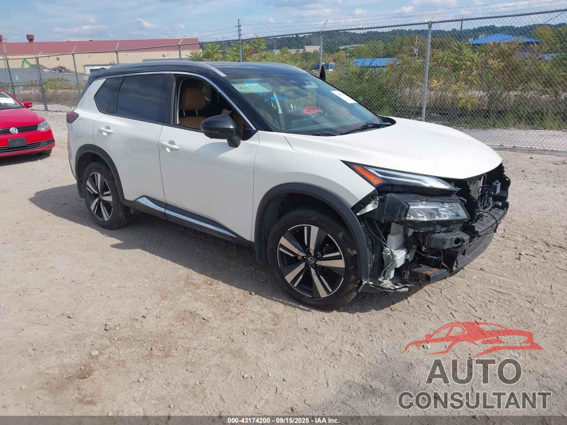 NISSAN ROGUE 2021 - JN8AT3DD1MW302091