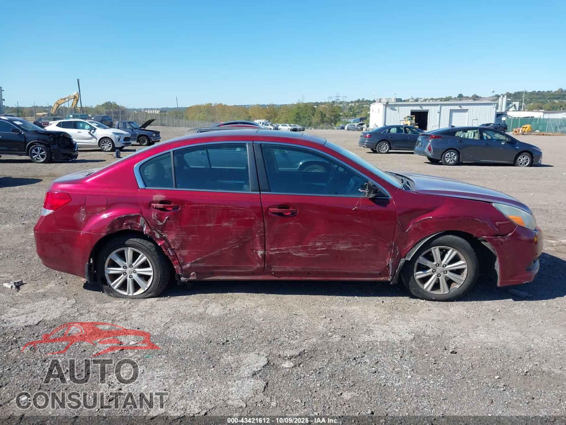 SUBARU LEGACY 2011 - 4S3BMBG68B3219115
