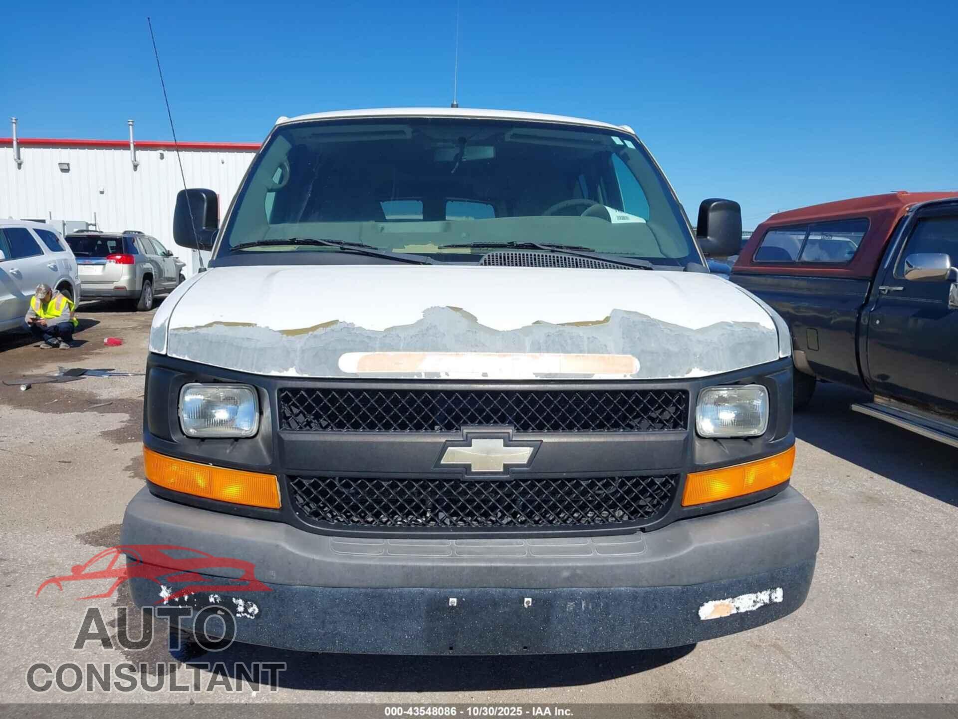CHEVROLET EXPRESS 3500 2012 - 1GAZGZFA1C1200111