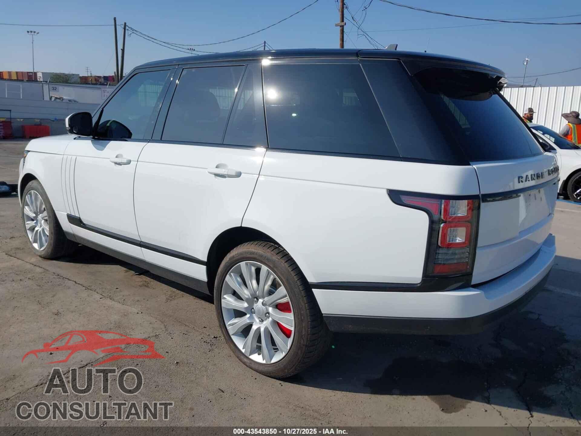 LAND ROVER RANGE ROVER 2016 - SALGS2EFXGA270772