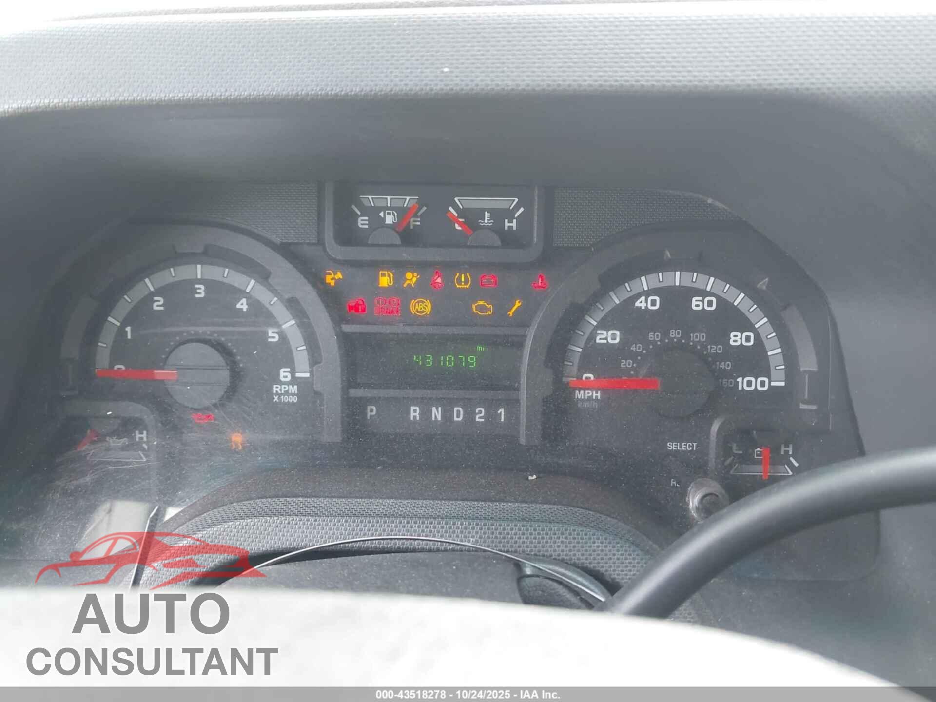 FORD E-150 2010 - 1FTNE1EW2ADA90630