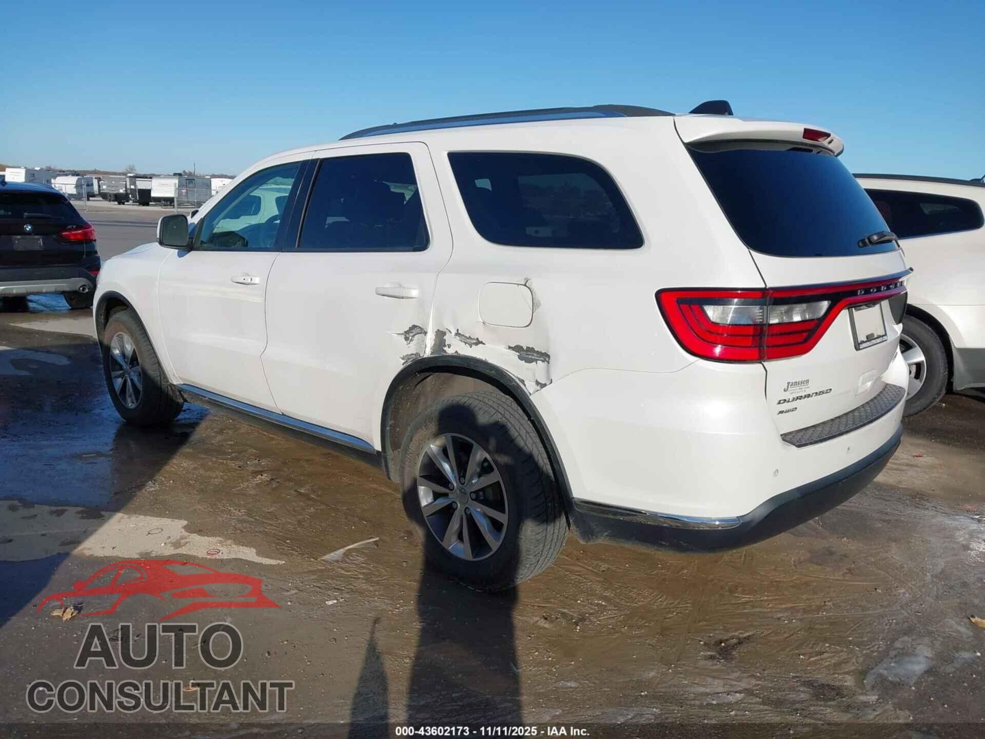 DODGE DURANGO 2016 - 1C4RDJDG7GC486470