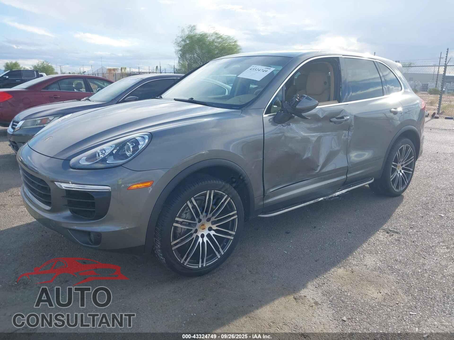 PORSCHE CAYENNE 2016 - WP1AB2A22GLA93637