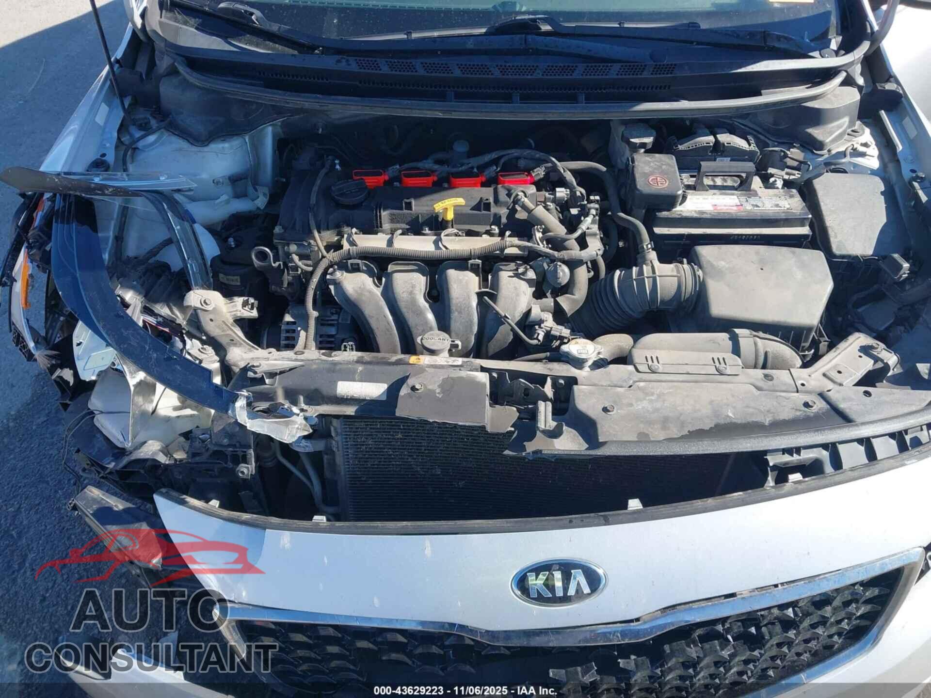 KIA FORTE 2017 - 3KPFK4A75HE140331
