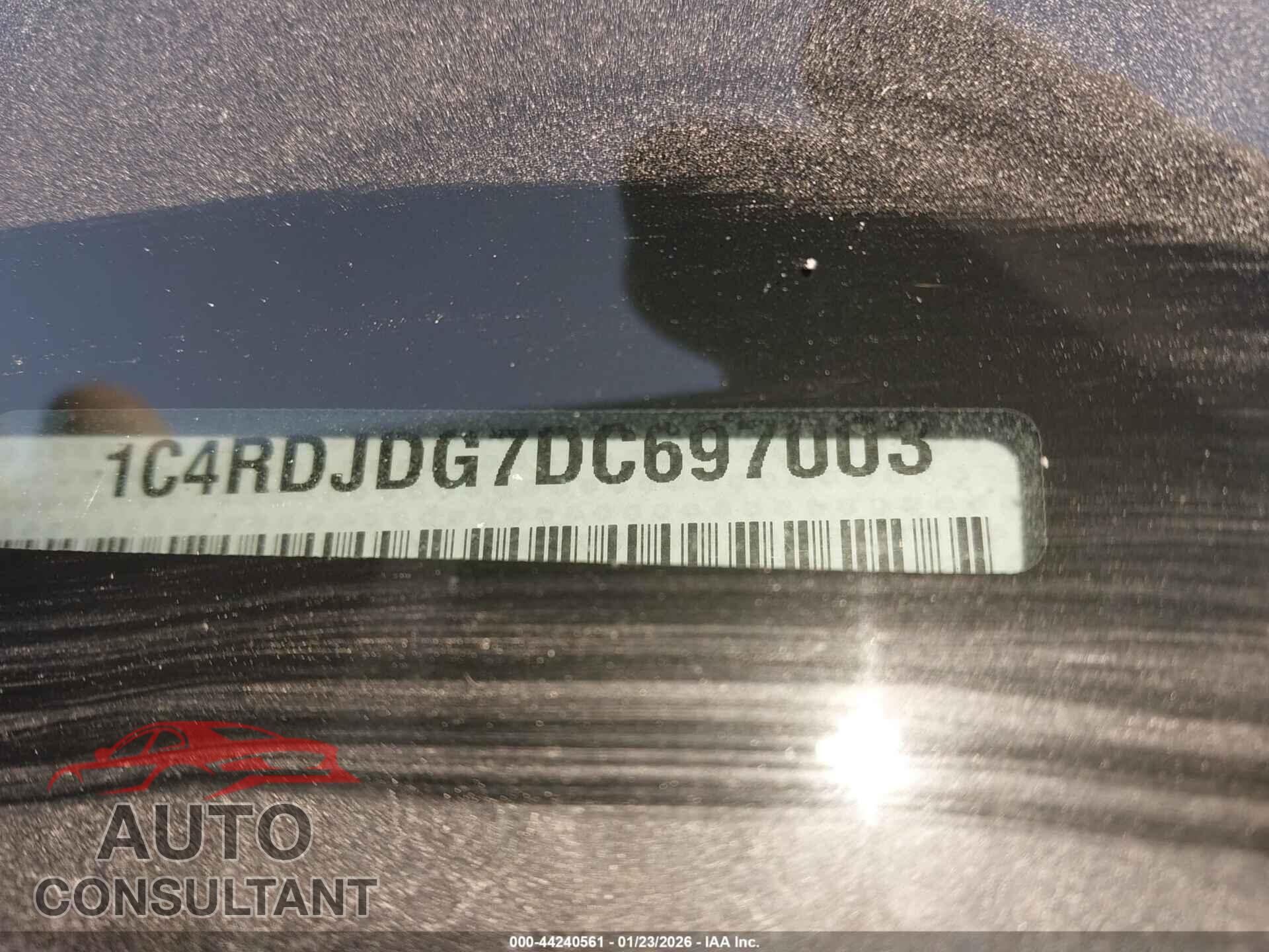 DODGE DURANGO 2013 - 1C4RDJDG7DC697003