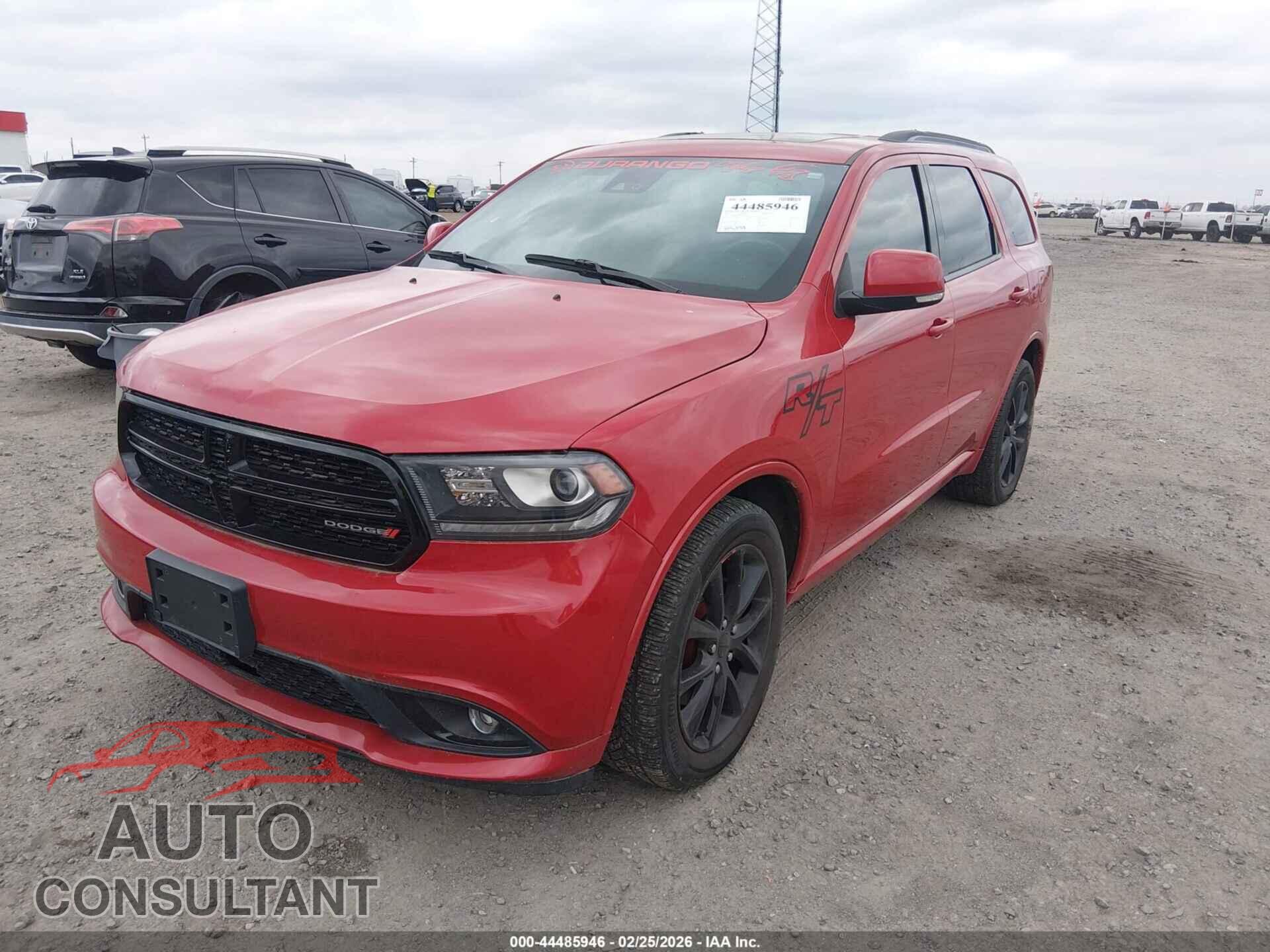 DODGE DURANGO 2017 - 1C4SDJCT6HC871794