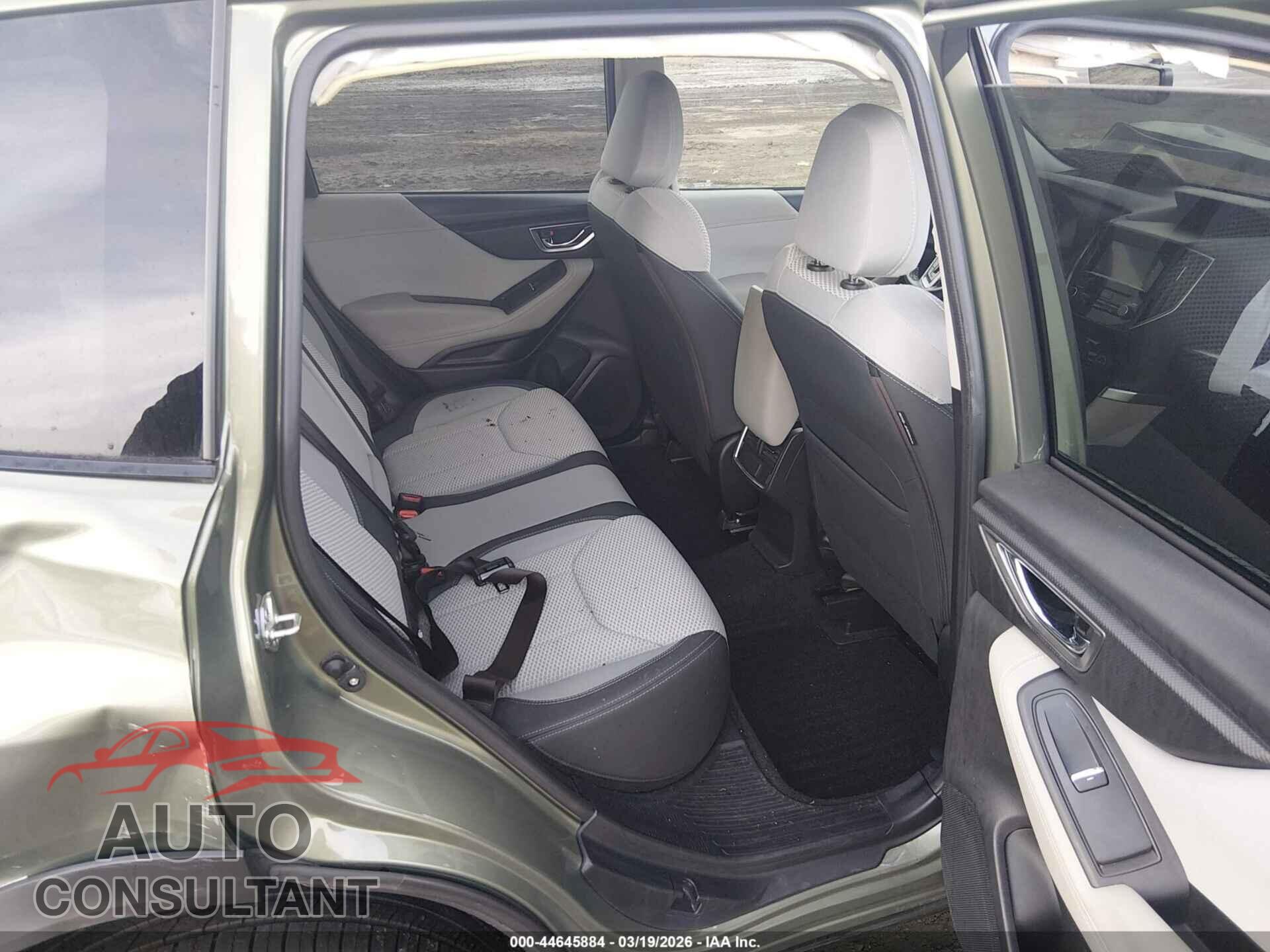 SUBARU FORESTER 2019 - JF2SKAEC2KH410834