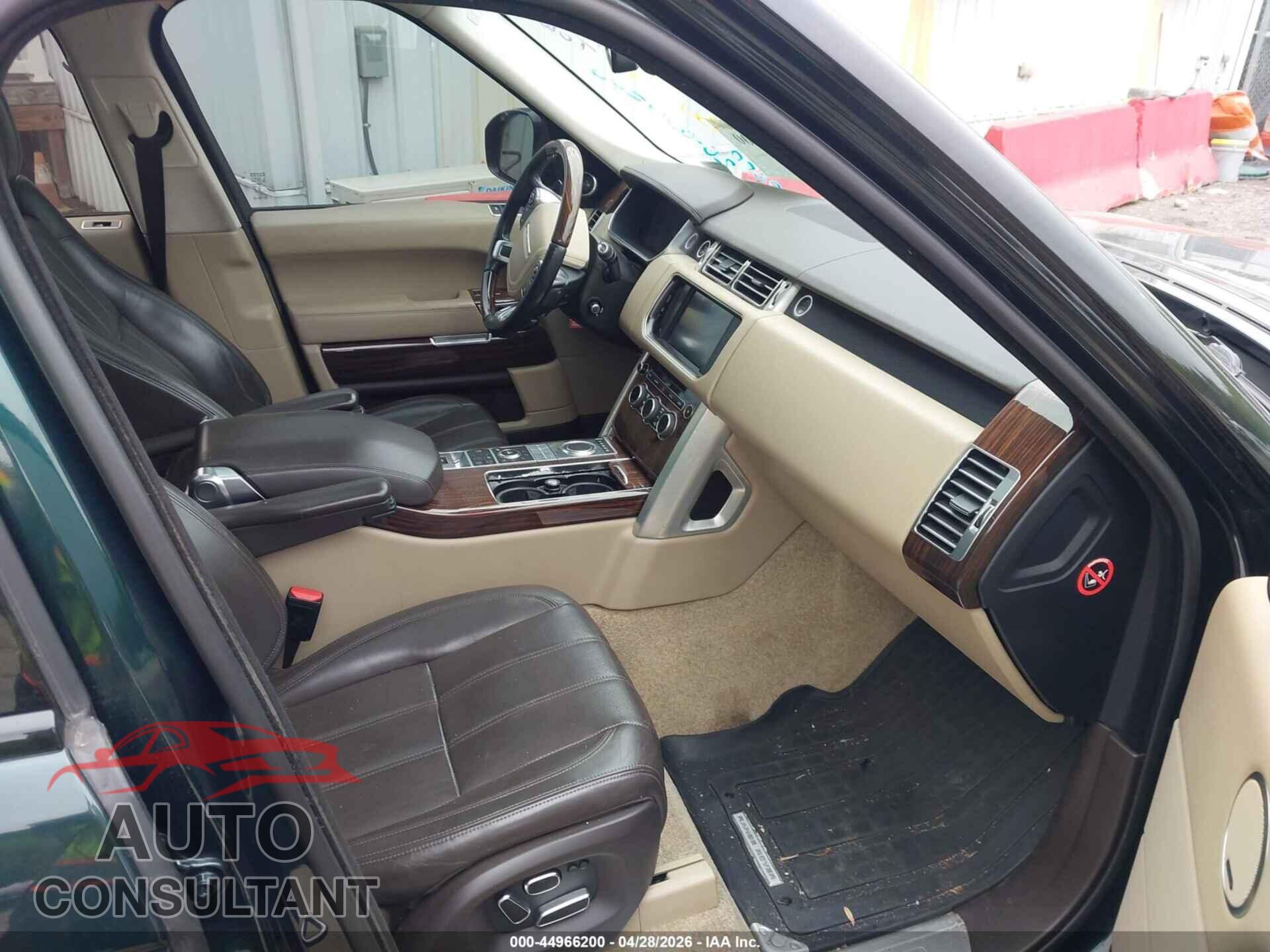 LAND ROVER RANGE ROVER 2014 - SALGS2WFXEA164933