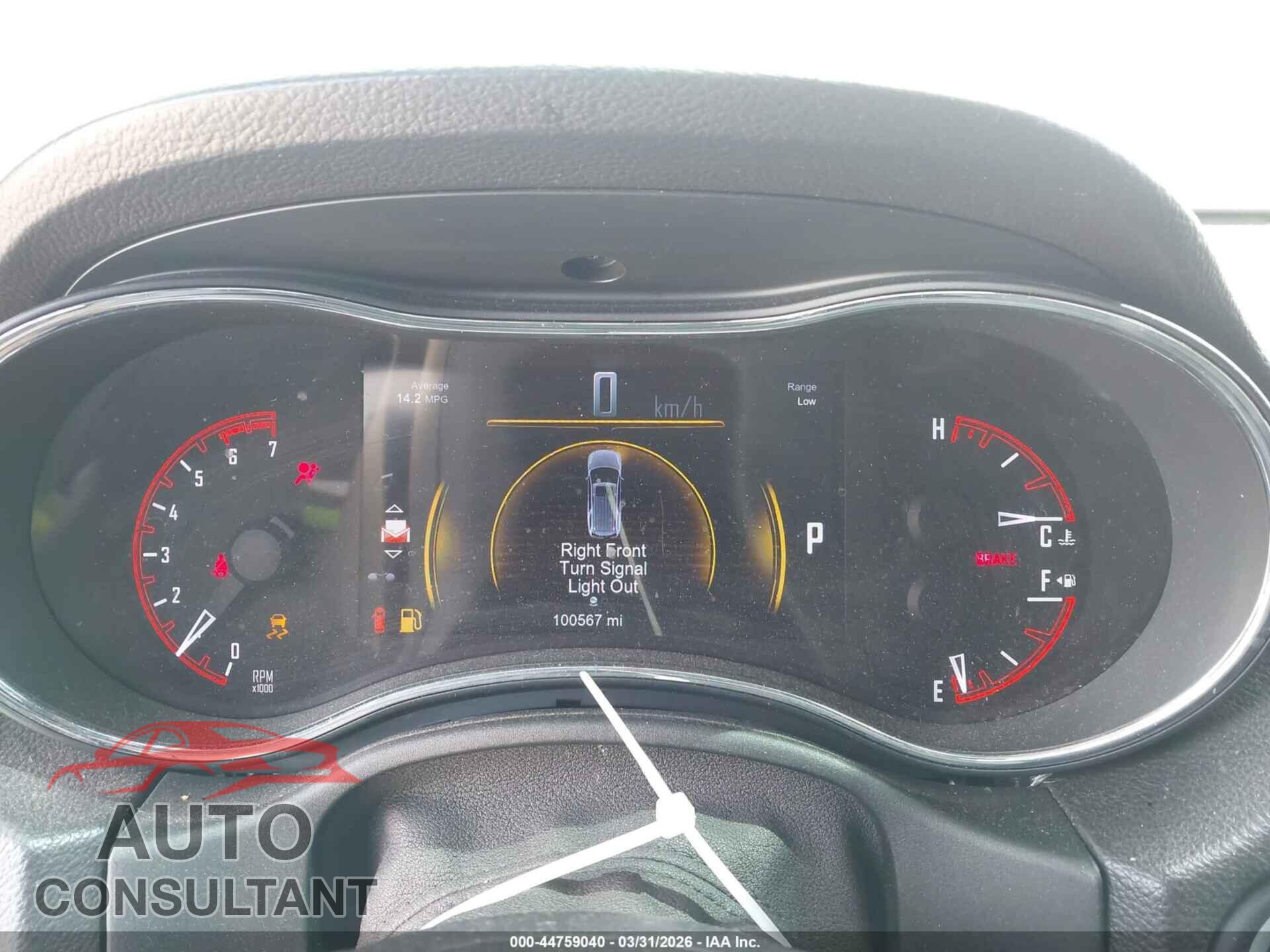 DODGE DURANGO 2014 - 1C4SDHCTXEC412675