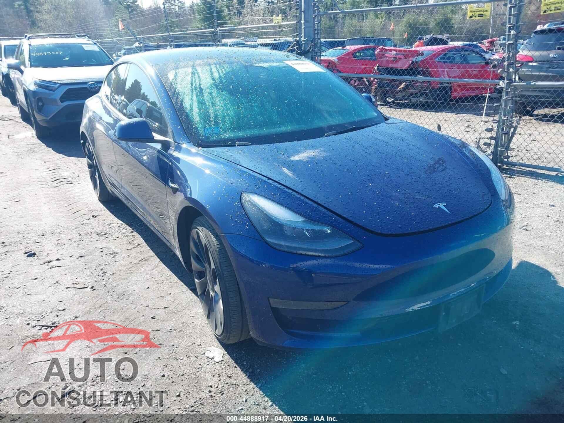 TESLA MODEL 3 2022 - 5YJ3E1EC4NF314802