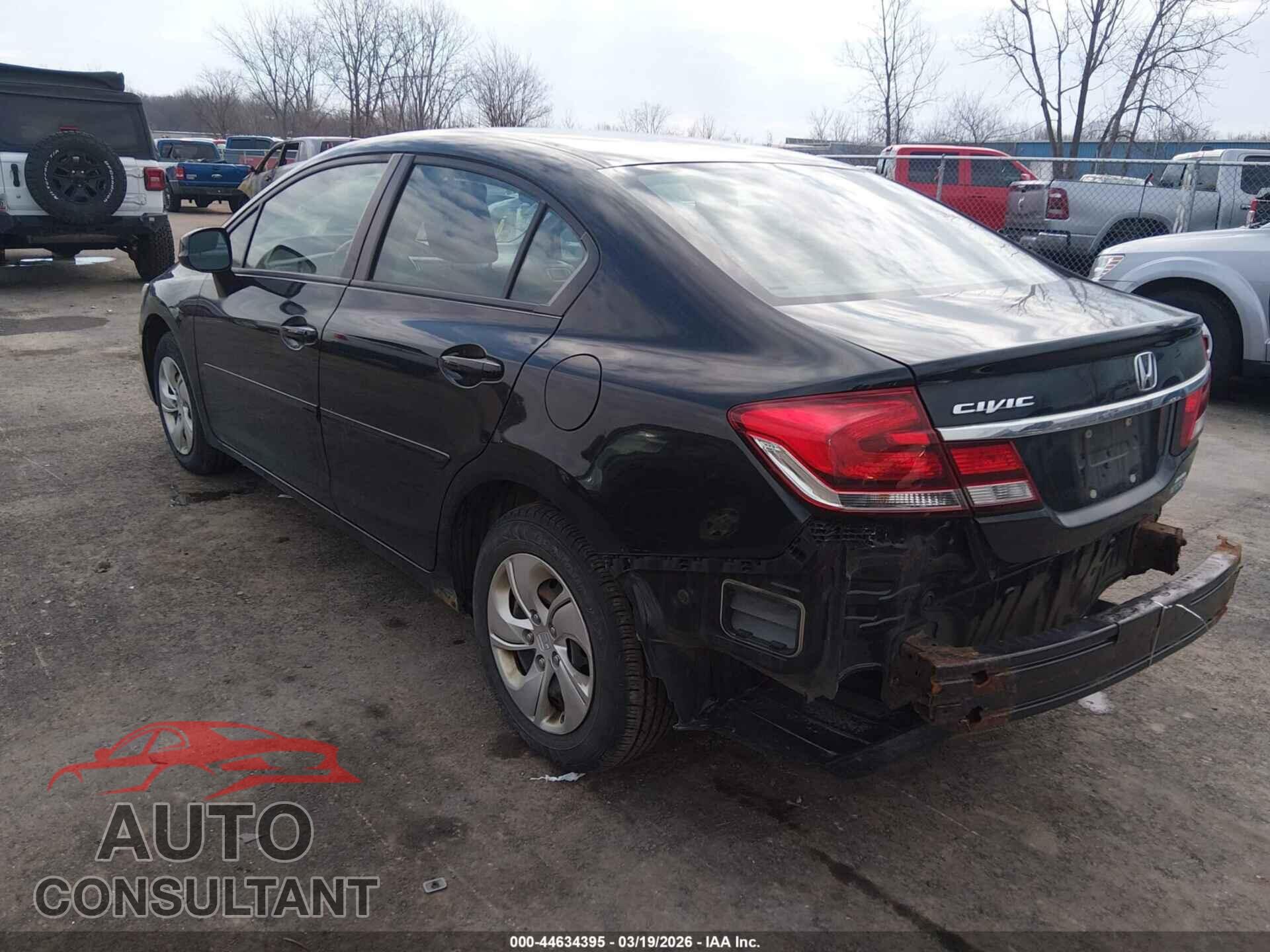HONDA CIVIC 2013 - 19XFB2F57DE016258