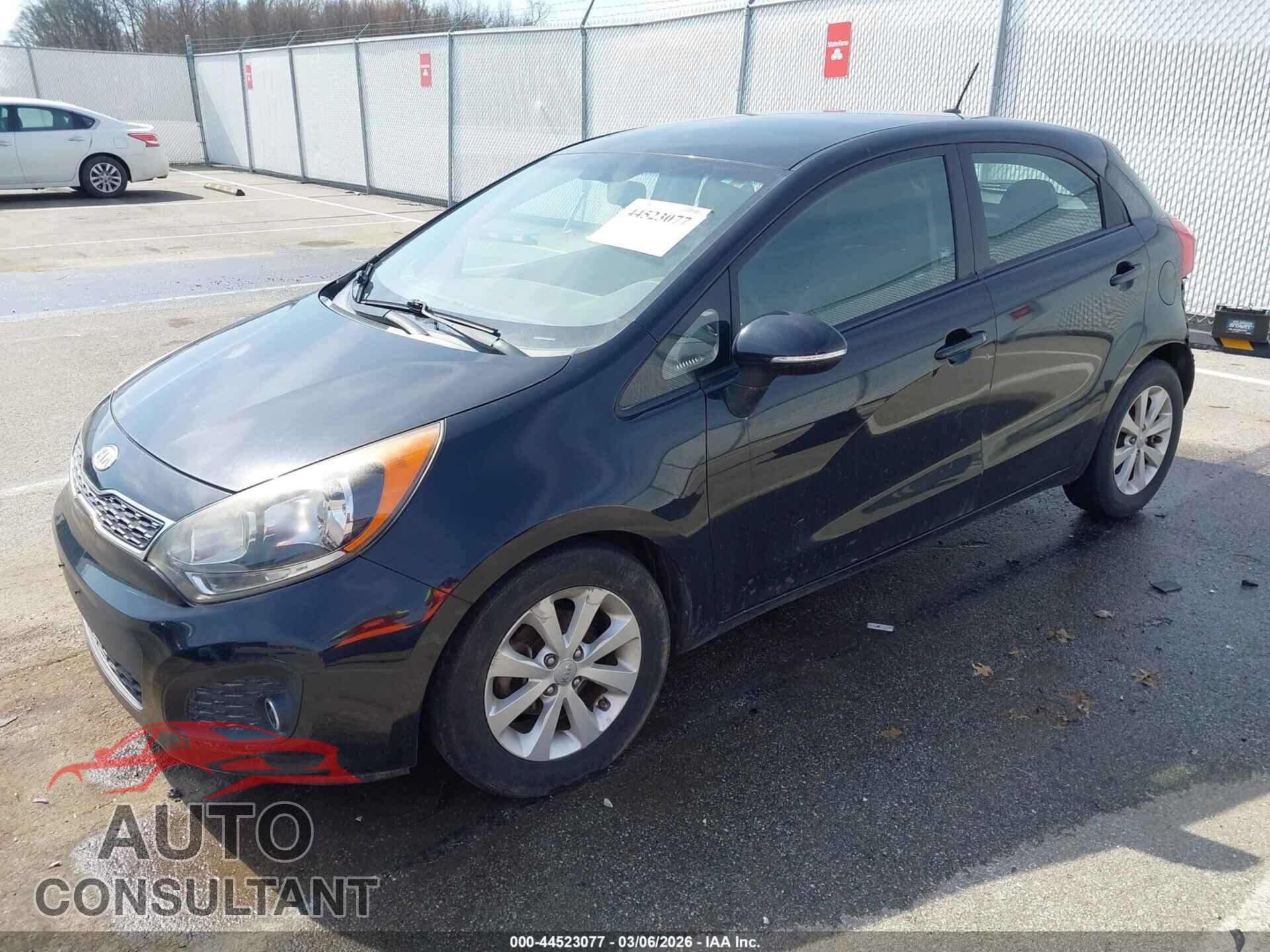 KIA RIO5 2012 - KNADN5A38C6039300