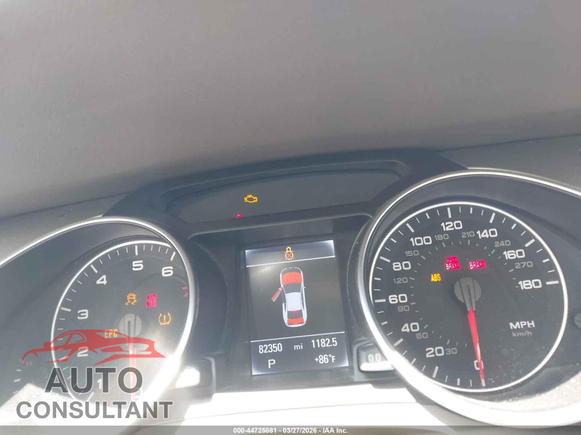 AUDI A5 2010 - WAULFAFR7AA073561