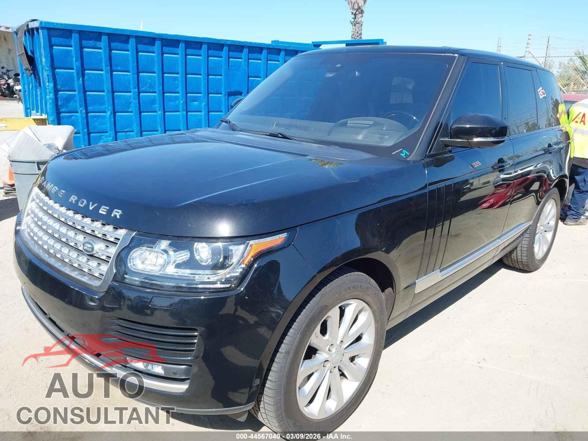 LAND ROVER RANGE ROVER 2016 - SALGS2PF8GA311414