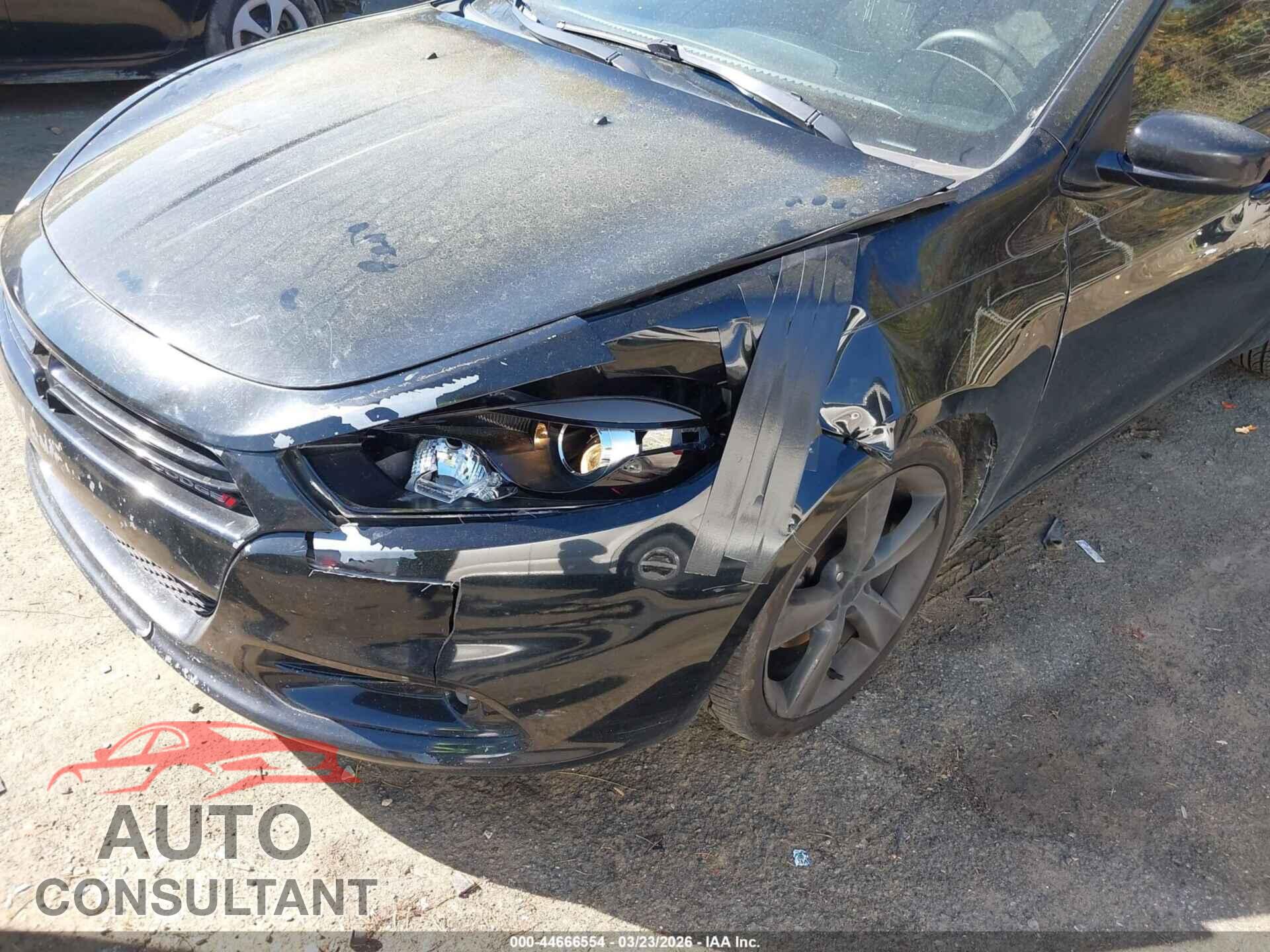 DODGE DART 2015 - 1C3CDFBB5FD193769