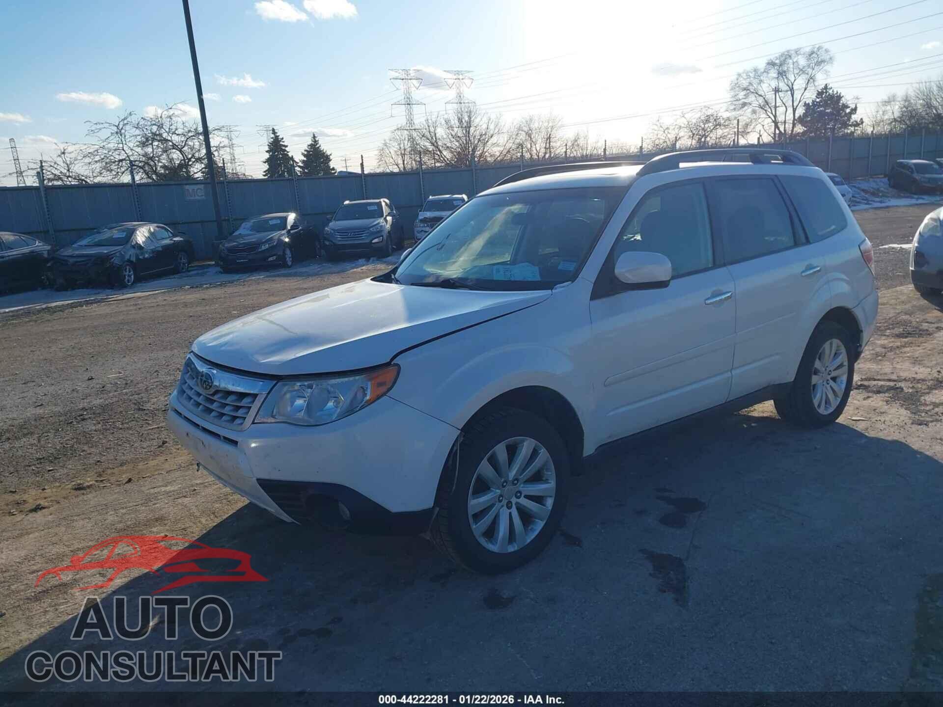 SUBARU FORESTER 2012 - JF2SHAEC1CH421131
