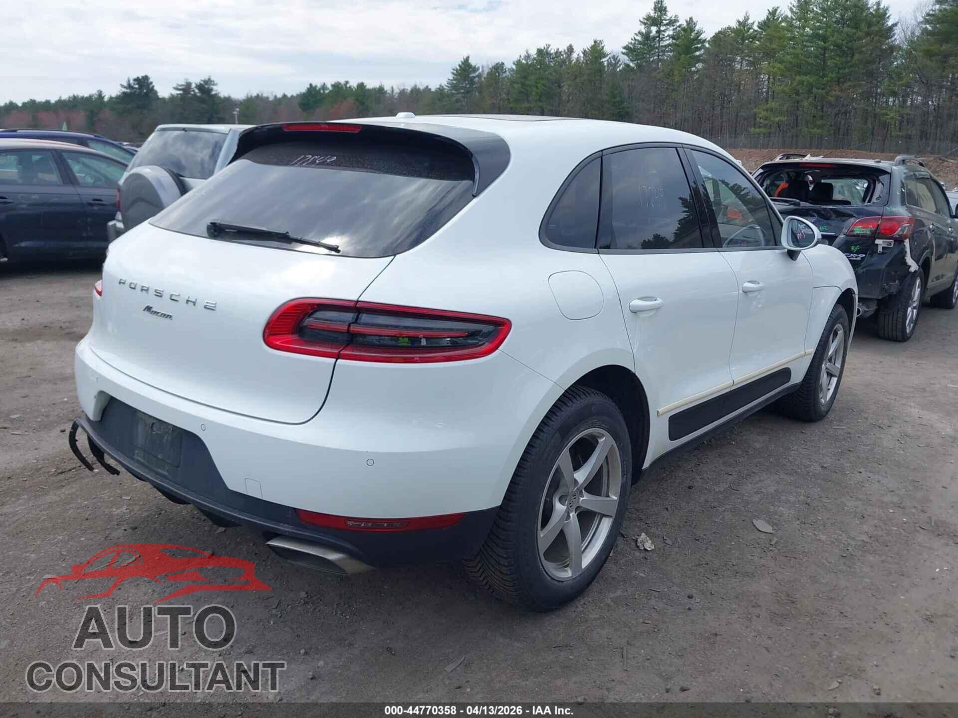PORSCHE MACAN 2017 - WP1AA2A5XHLB05855
