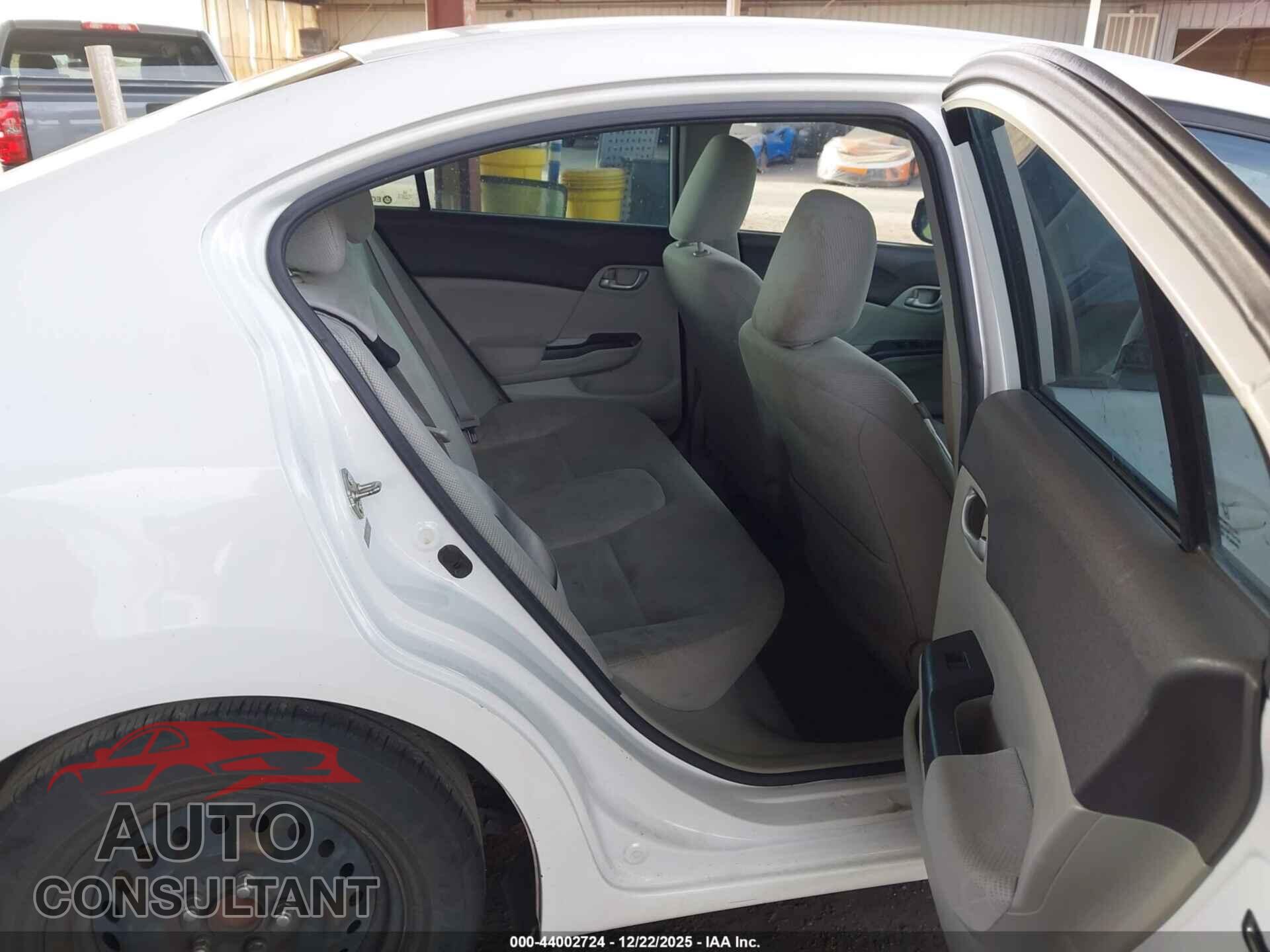 HONDA CIVIC 2012 - 2HGFB2F5XCH315828