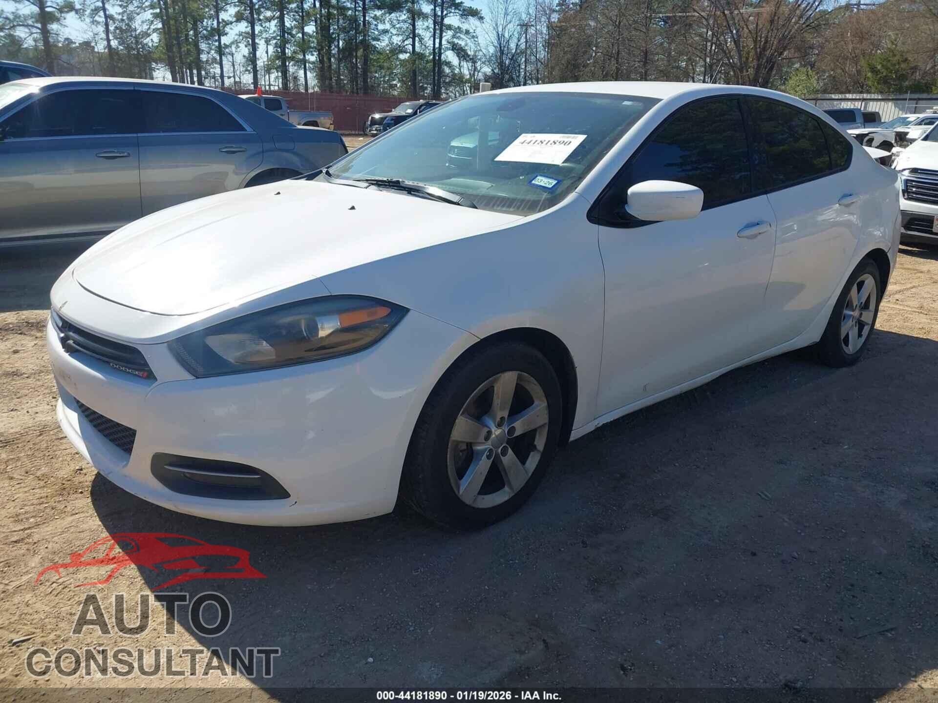 DODGE DART 2016 - 1C3CDFBB1GD629633