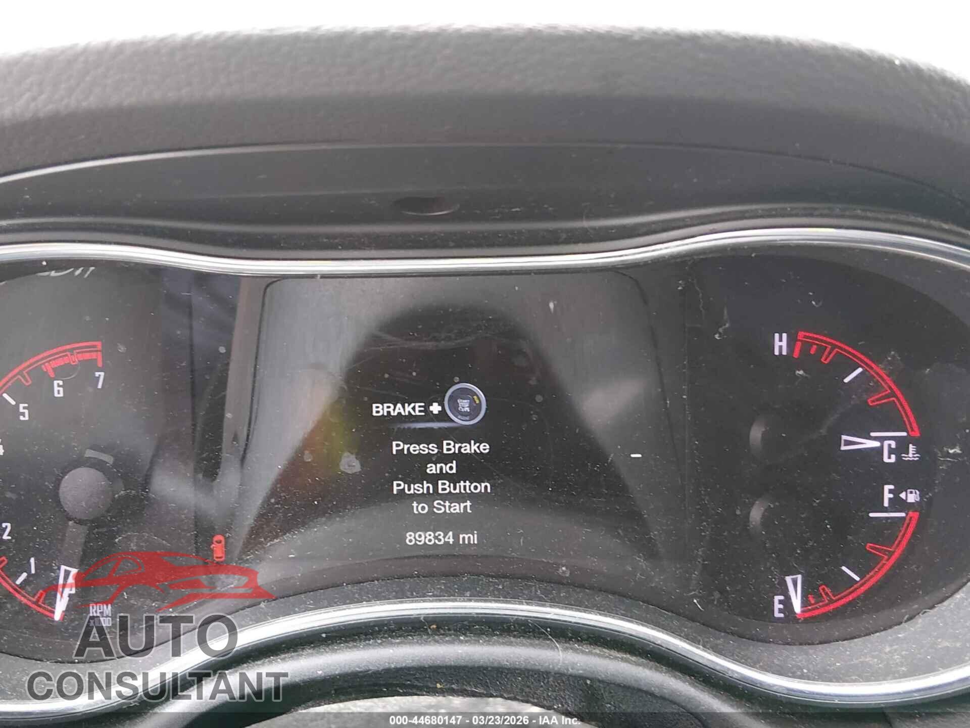 DODGE DURANGO 2016 - 1C4SDJCTXGC309170