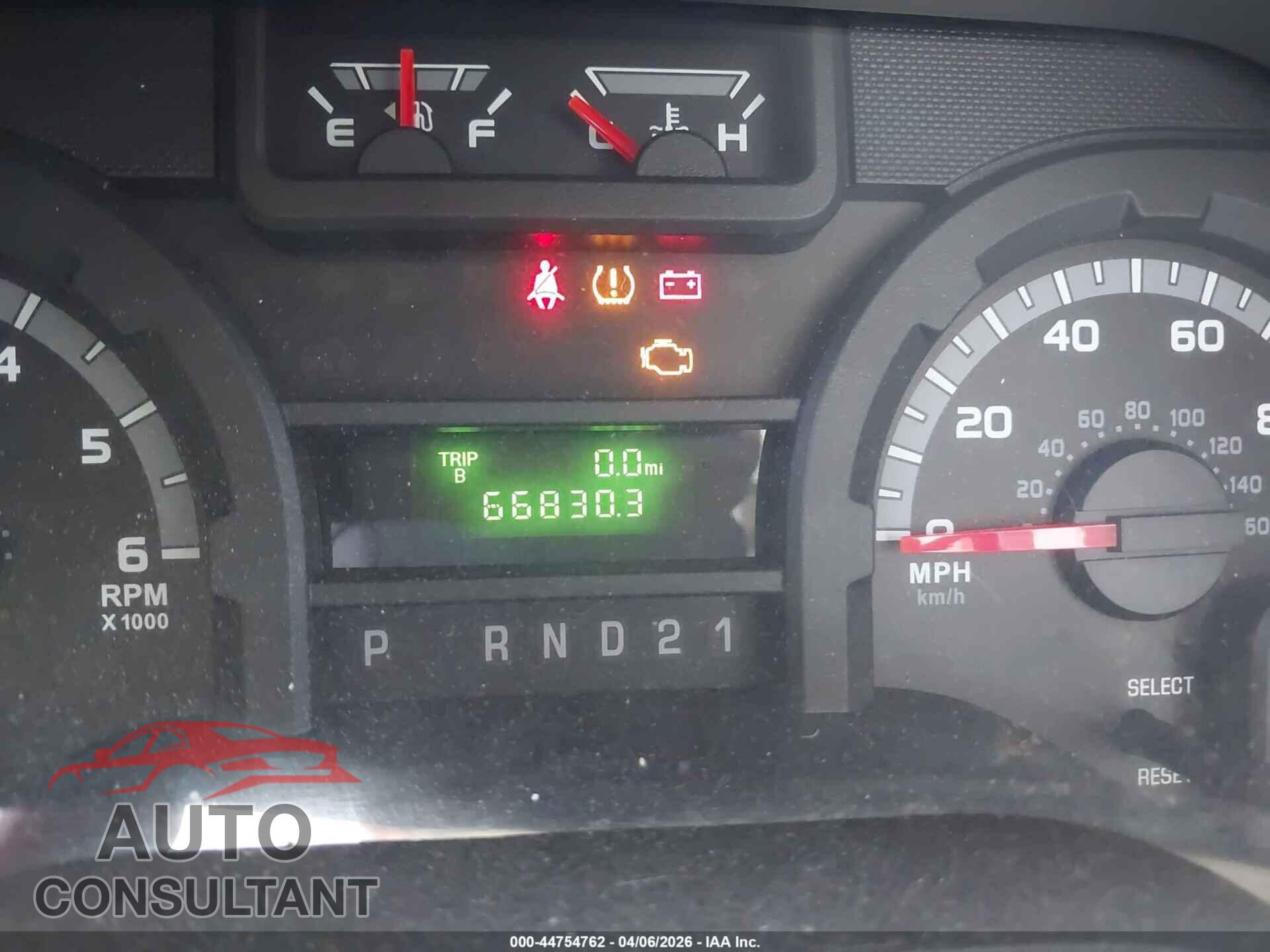 FORD E-250 2013 - 1FTNE2EW9DDA14221