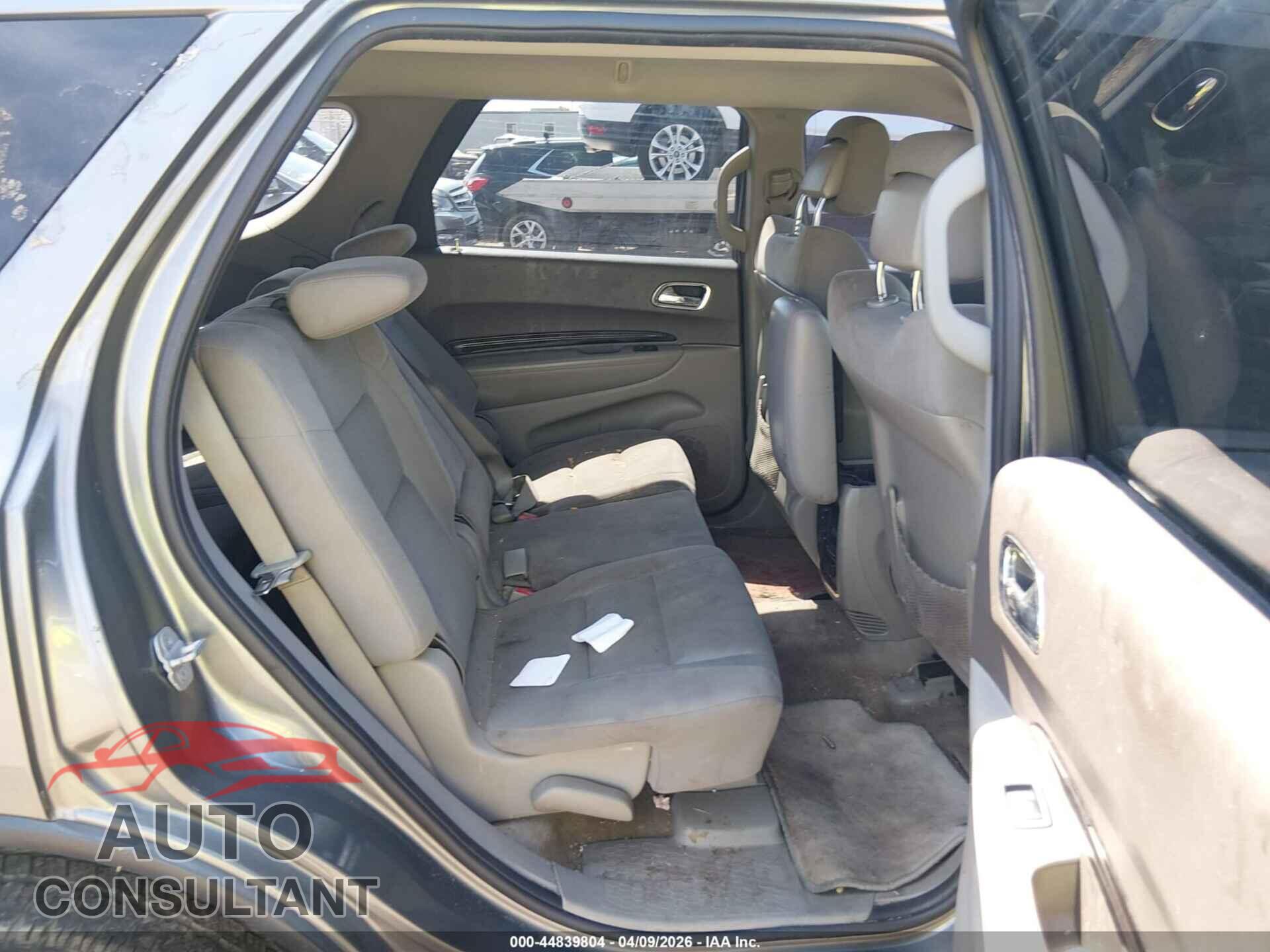 DODGE DURANGO 2012 - 1C4RDJDG1CC317720