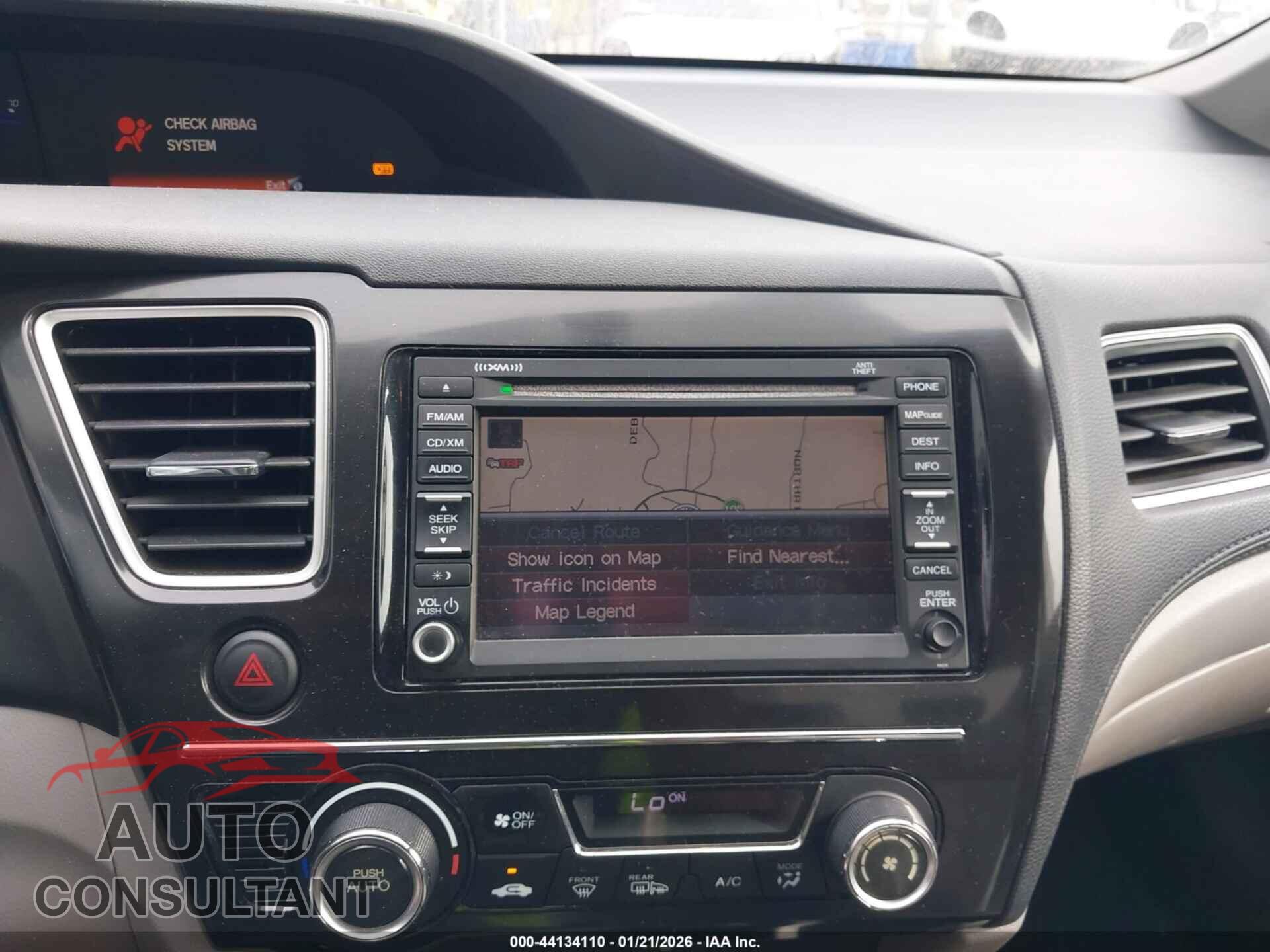 HONDA CIVIC 2013 - 19XFB2F94DE218218