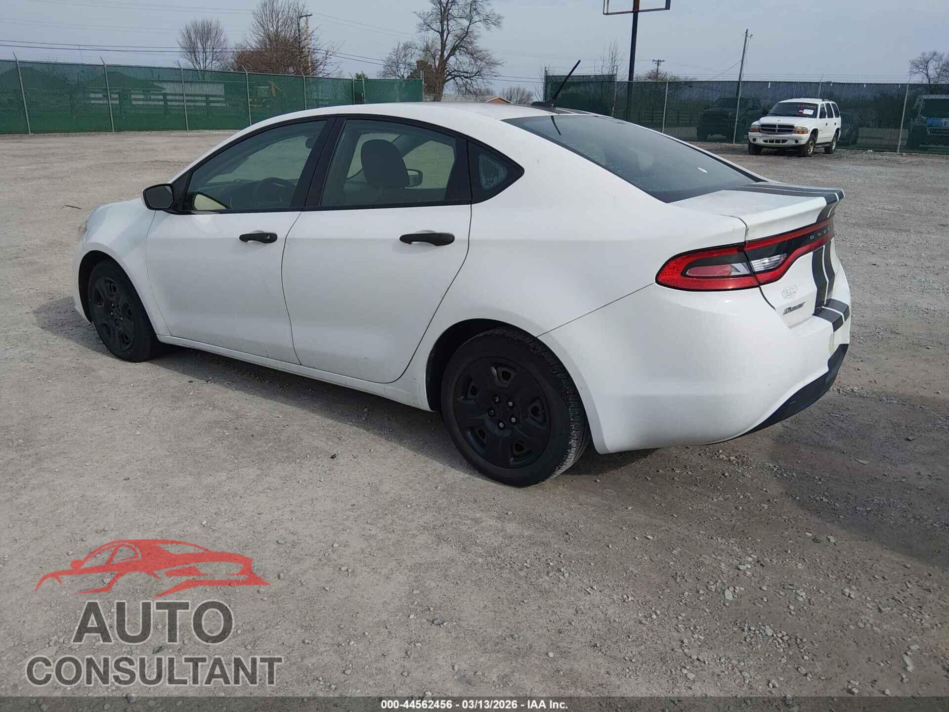 DODGE DART 2013 - 1C3CDFAA9DD305320