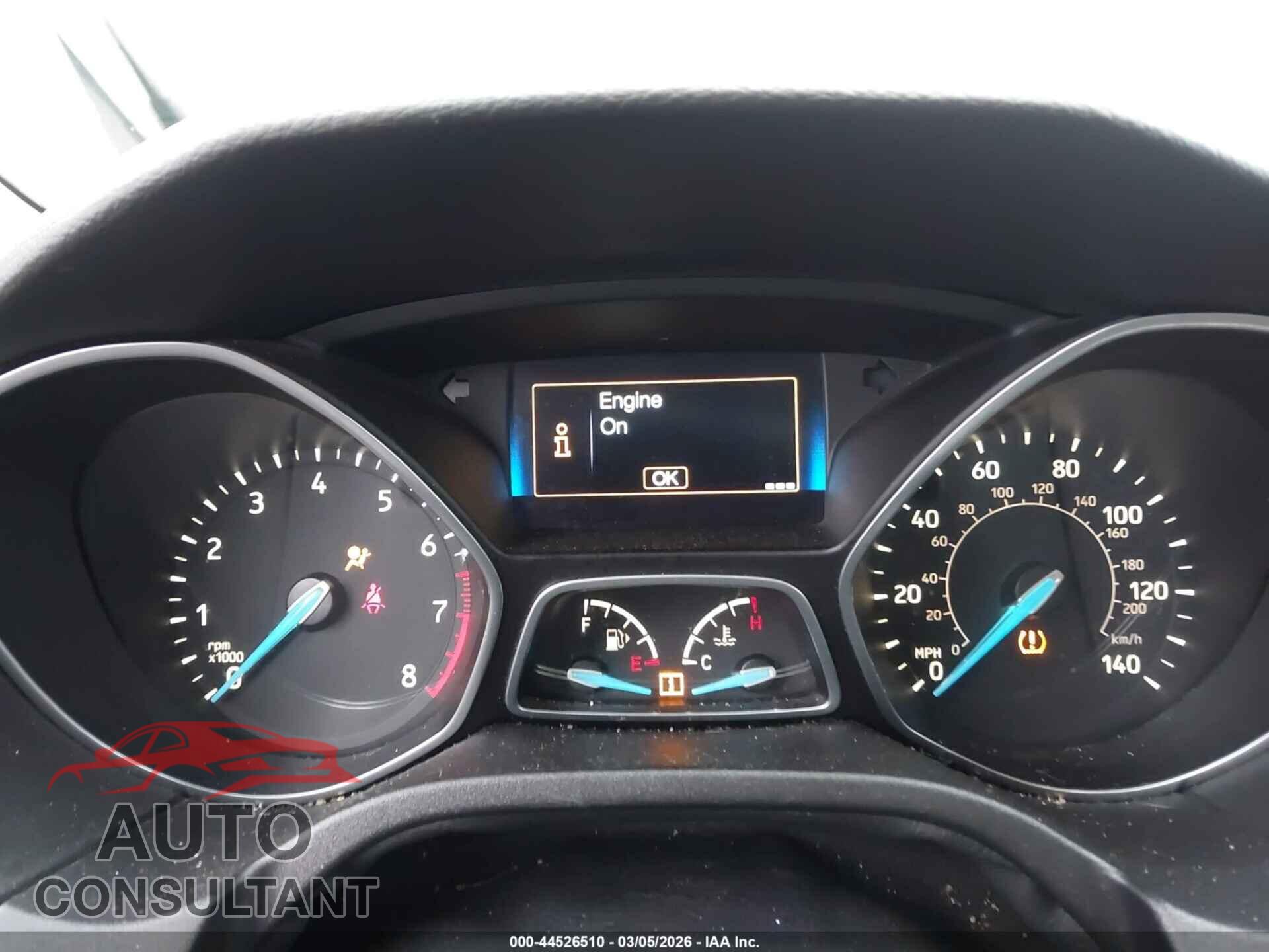 FORD FOCUS 2016 - 1FADP3K29GL294591