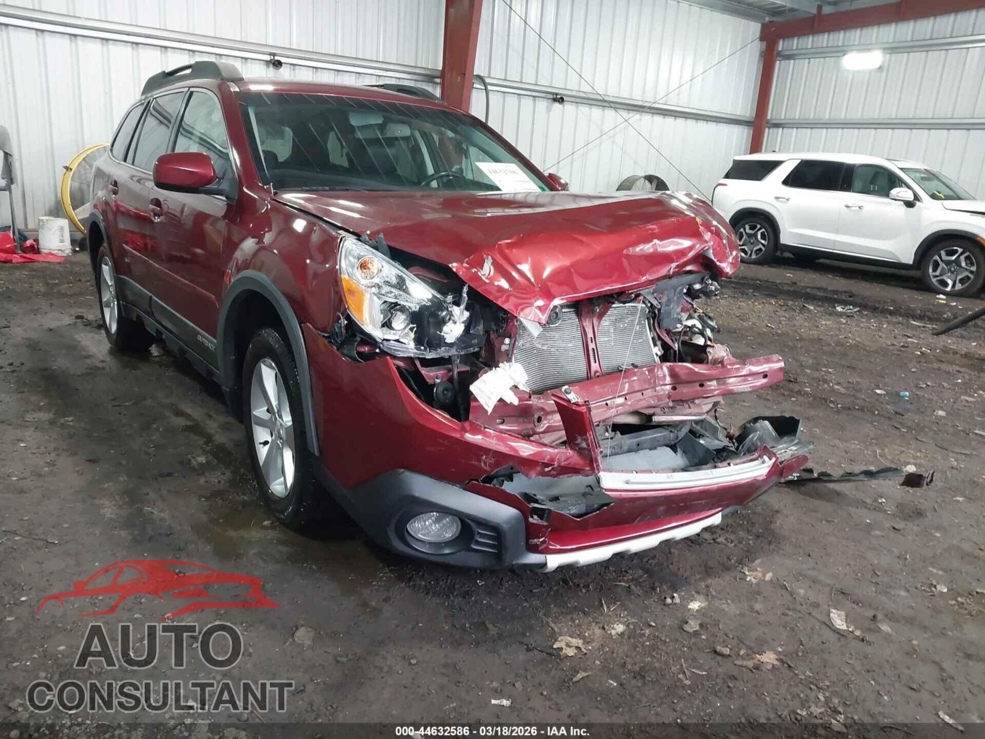 SUBARU OUTBACK 2014 - 4S4BRBLC4E3309228