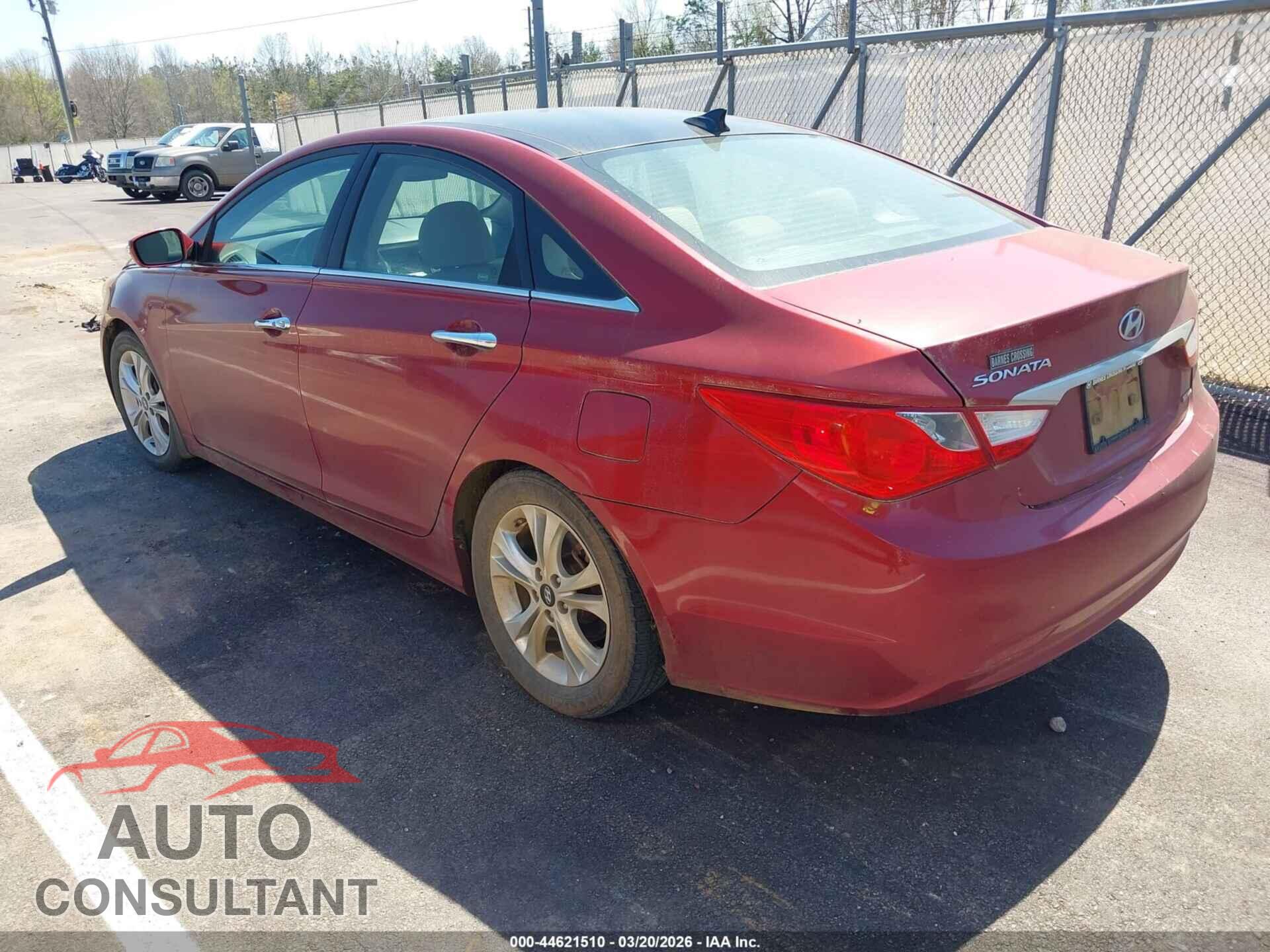 HYUNDAI SONATA 2012 - 5NPEC4AC2CH366367