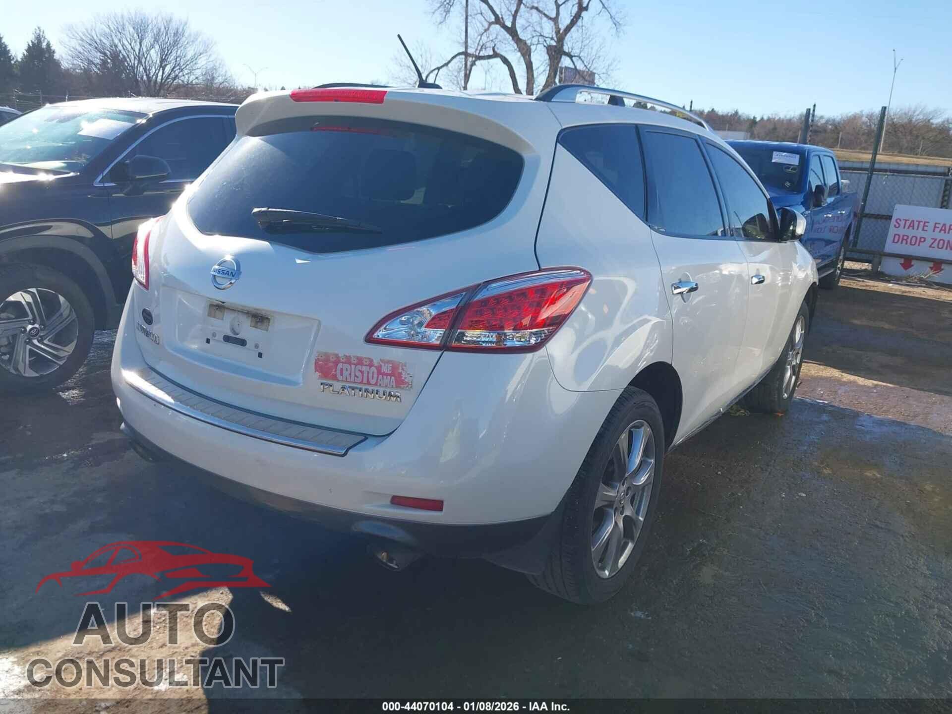 NISSAN MURANO 2014 - JN8AZ1MUXEW403473