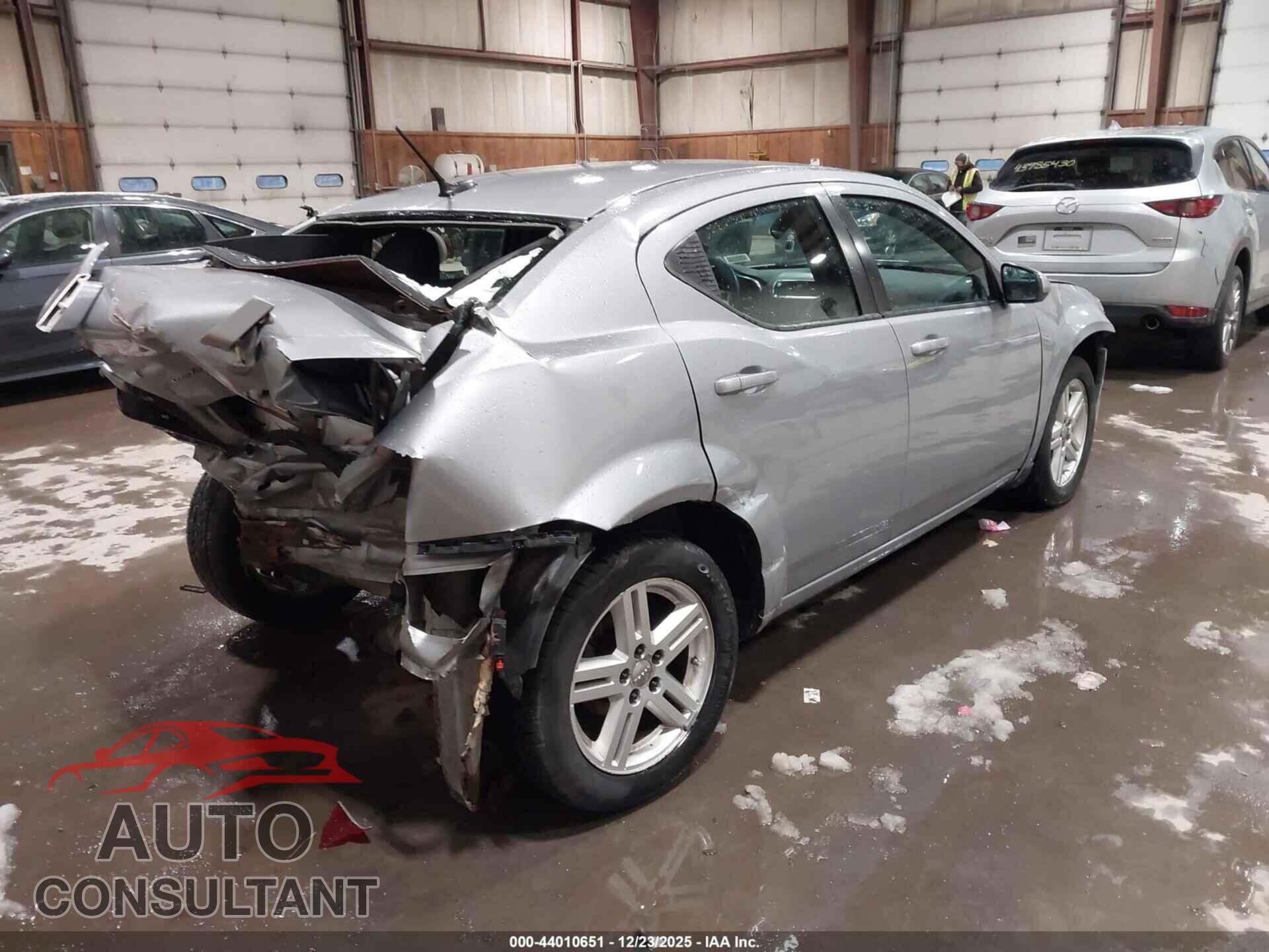DODGE AVENGER 2013 - 1C3CDZCB8DN524206